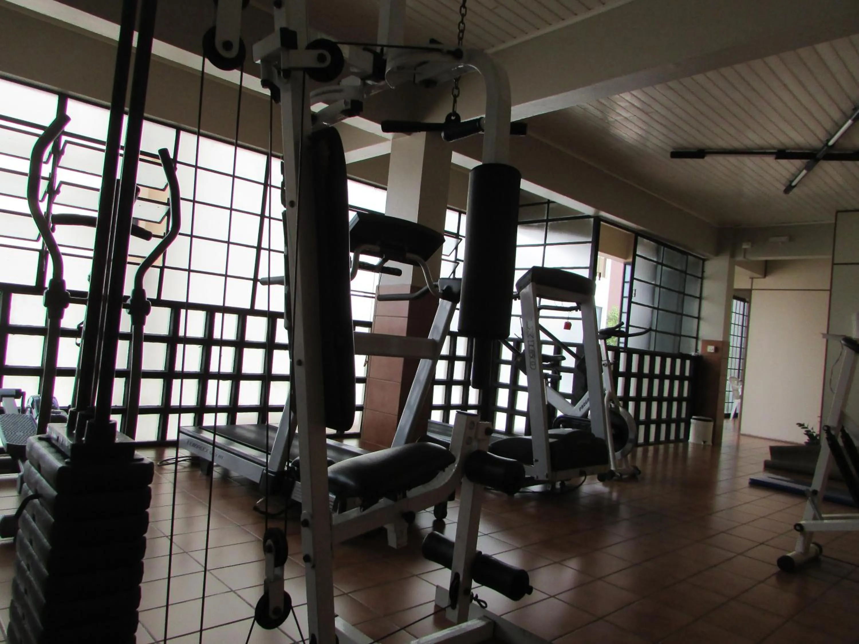 Fitness centre/facilities in Asppen Hotel