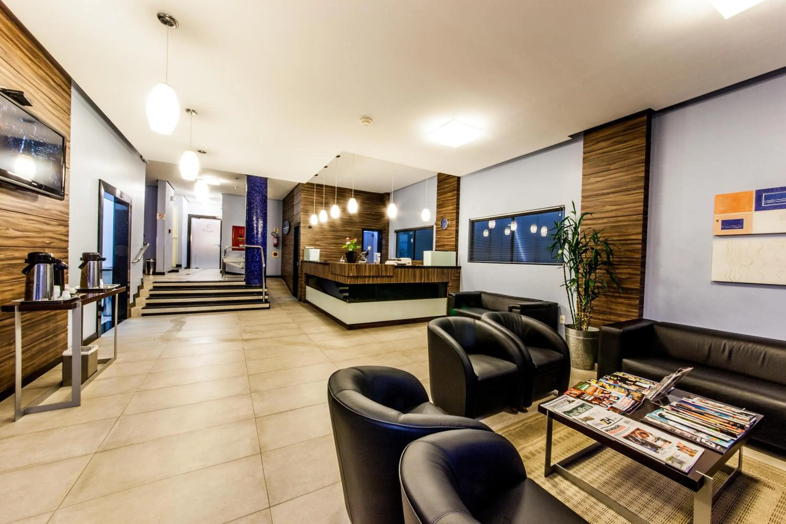 Seating area in Asppen Hotel