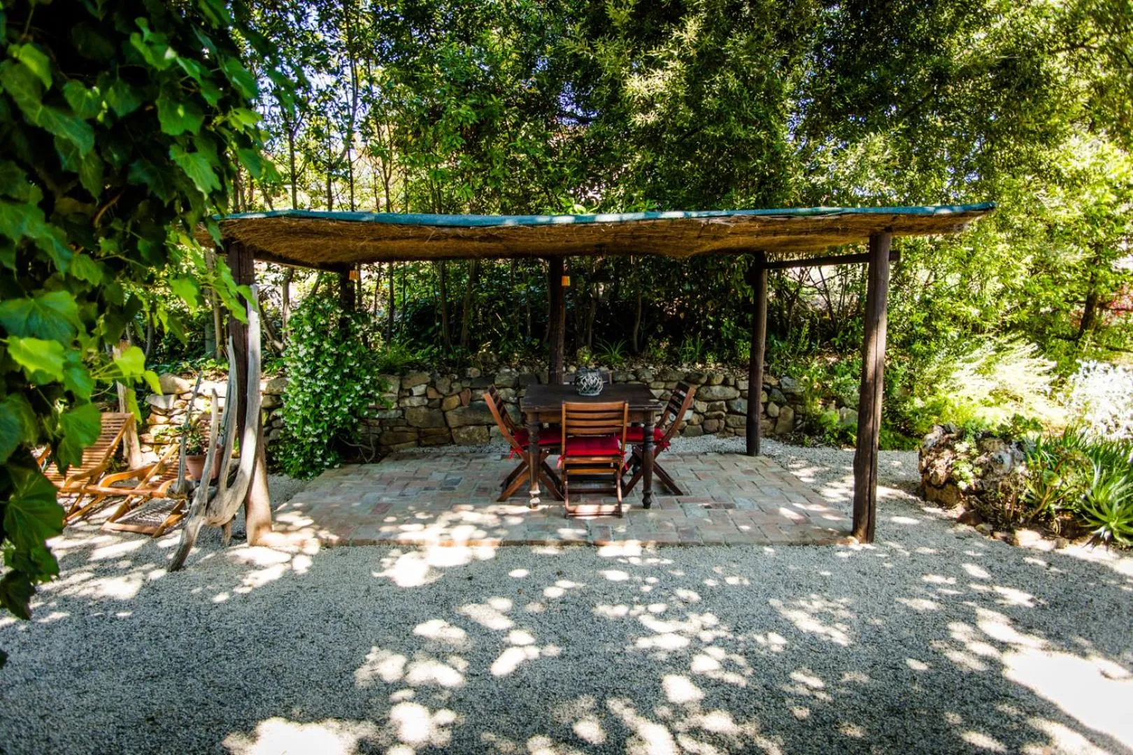 Garden in Agriturismo Serignano alle Rocchette