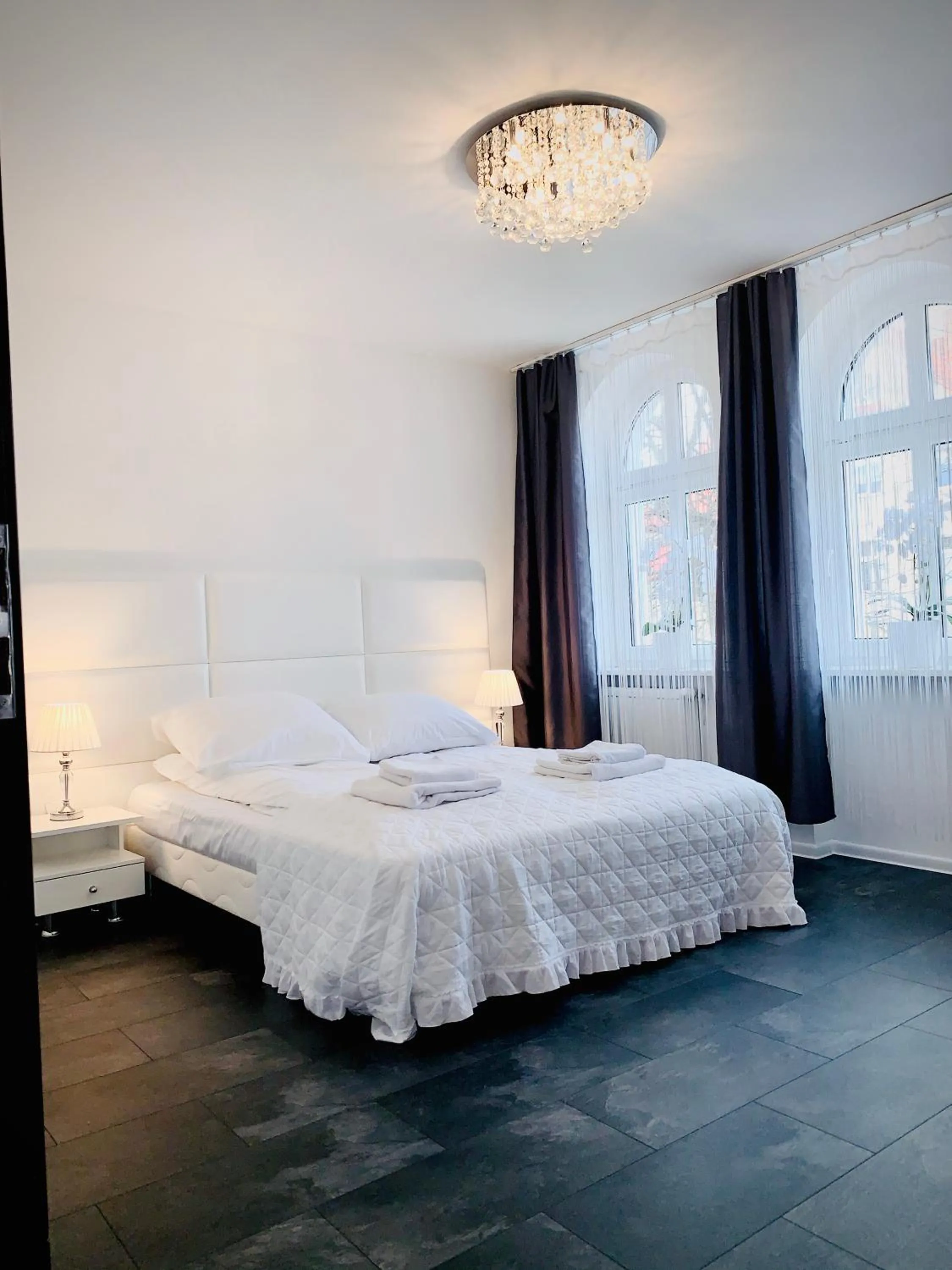 Bed in Apartamenty VIP