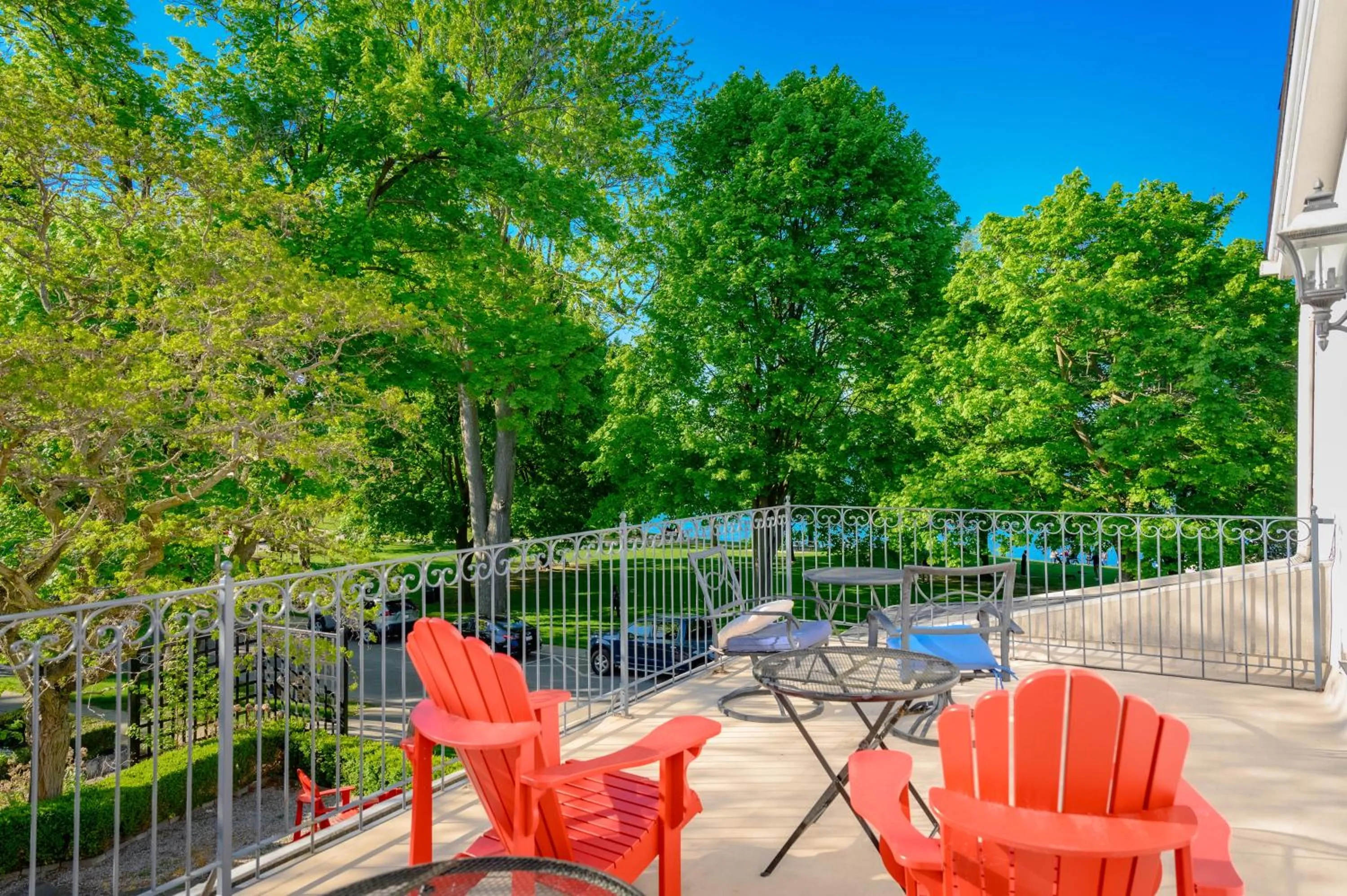Patio in The Old Bank House