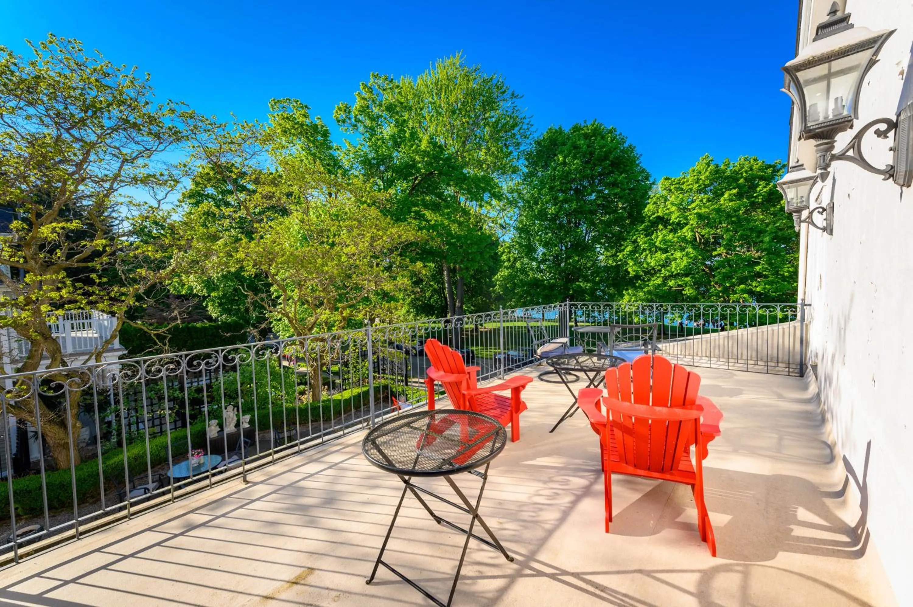 Patio in The Old Bank House