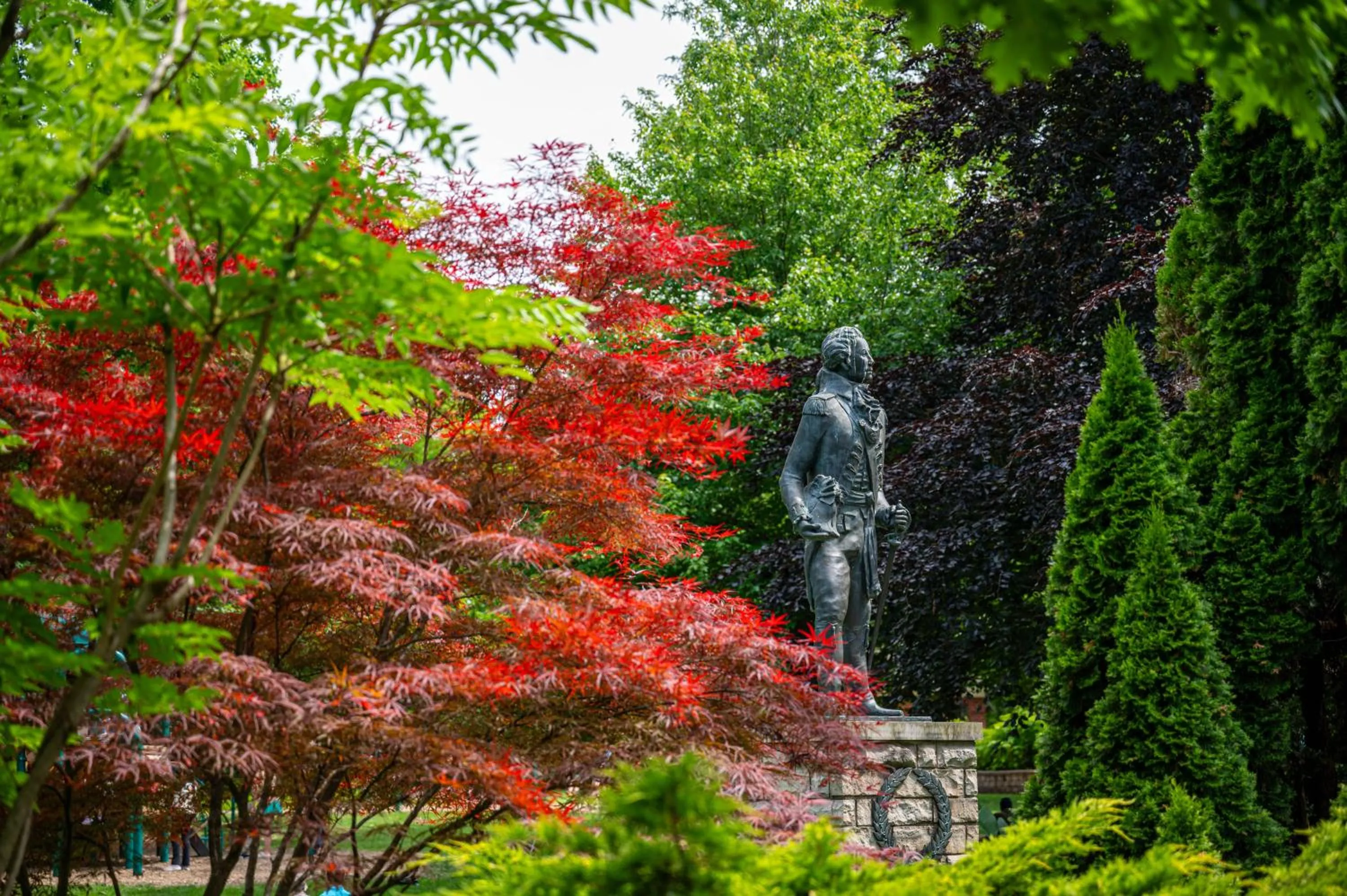 Natural landscape in The Old Bank House