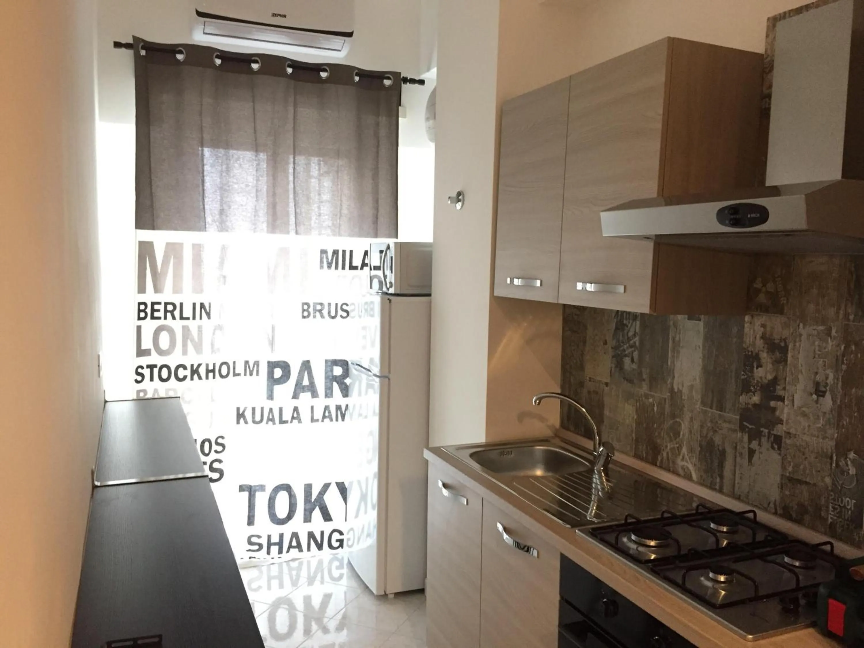Kitchen or kitchenette in Murena Apartments & rooms