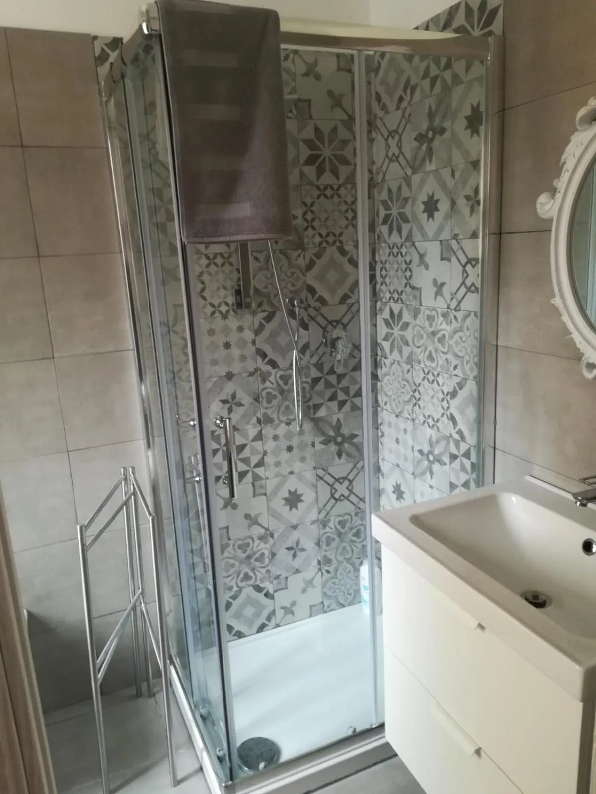 Bathroom in Murena Apartments & rooms