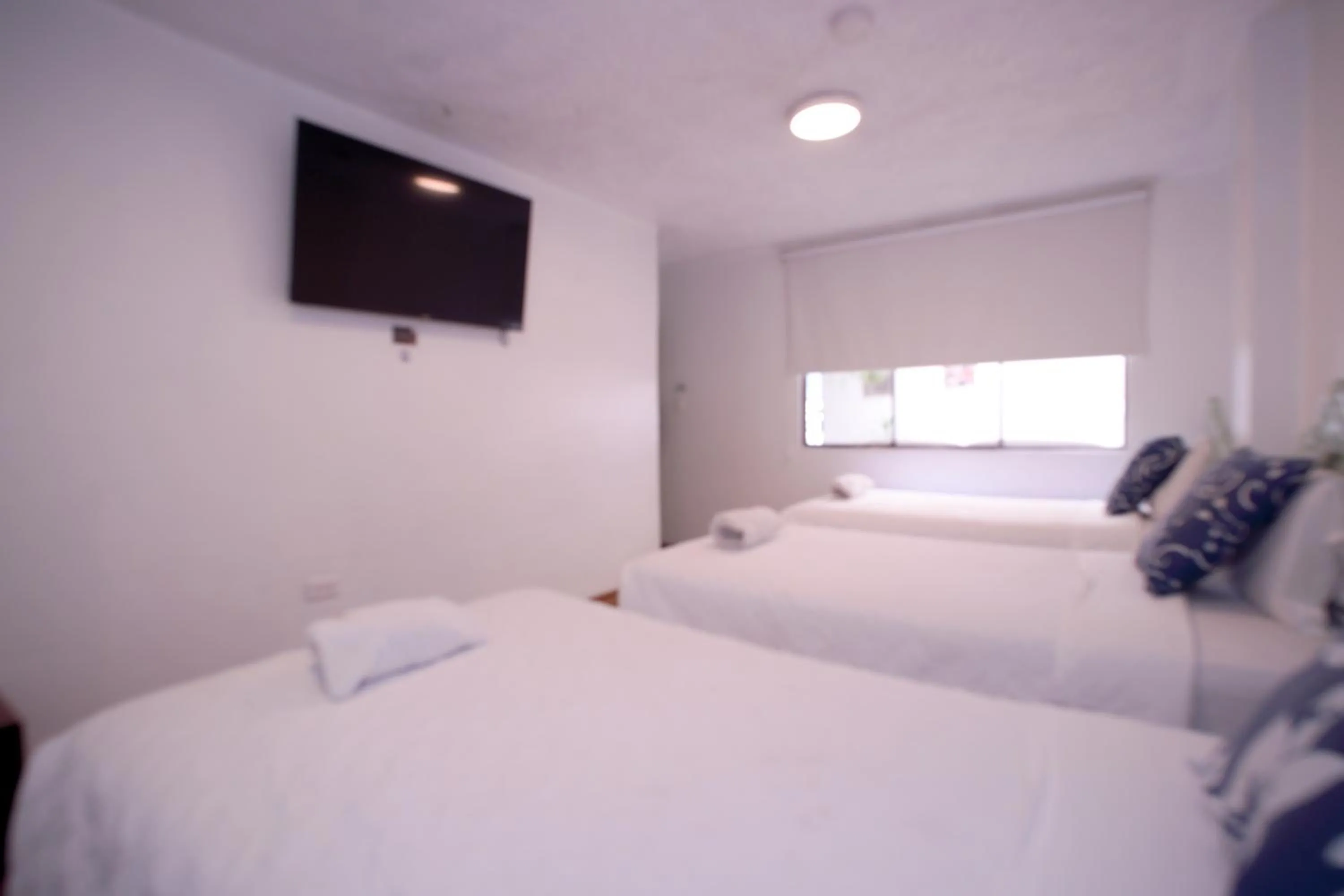 Quadruple Room with Shared Bathroom in Hotel Cisne