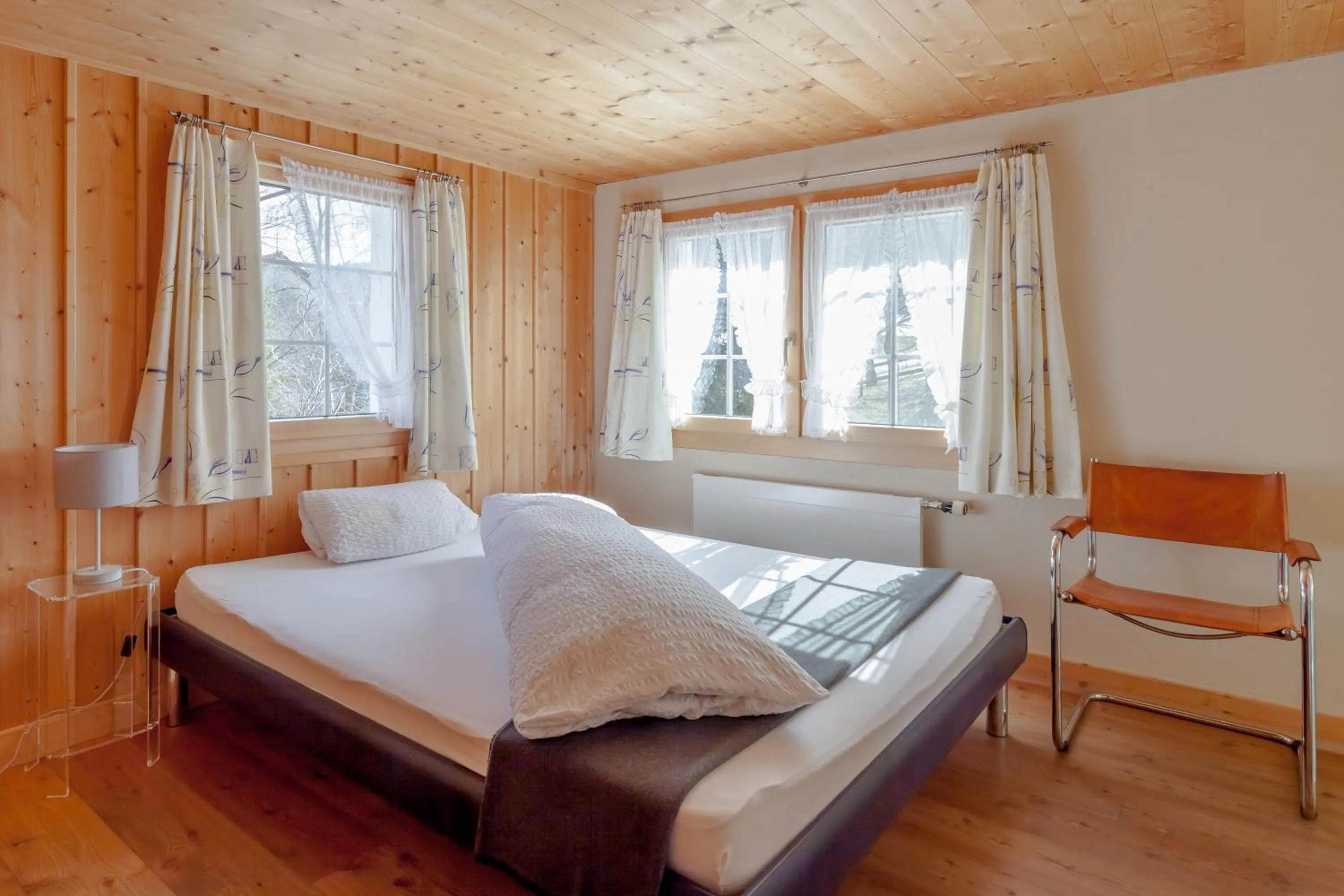 Photo of the whole room, Bed in Ferienhotel Idyll Gais