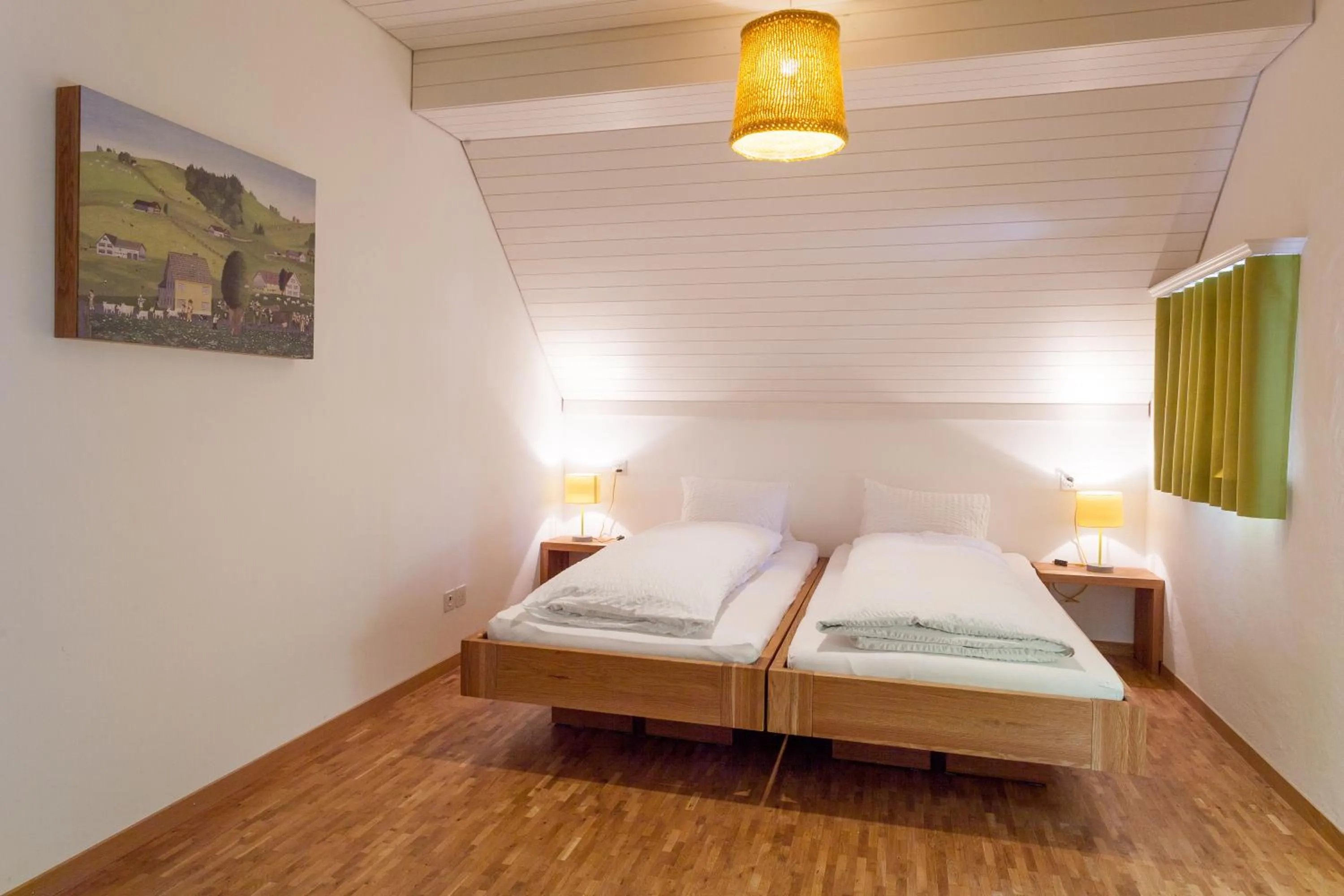 Photo of the whole room, Bed in Ferienhotel Idyll Gais