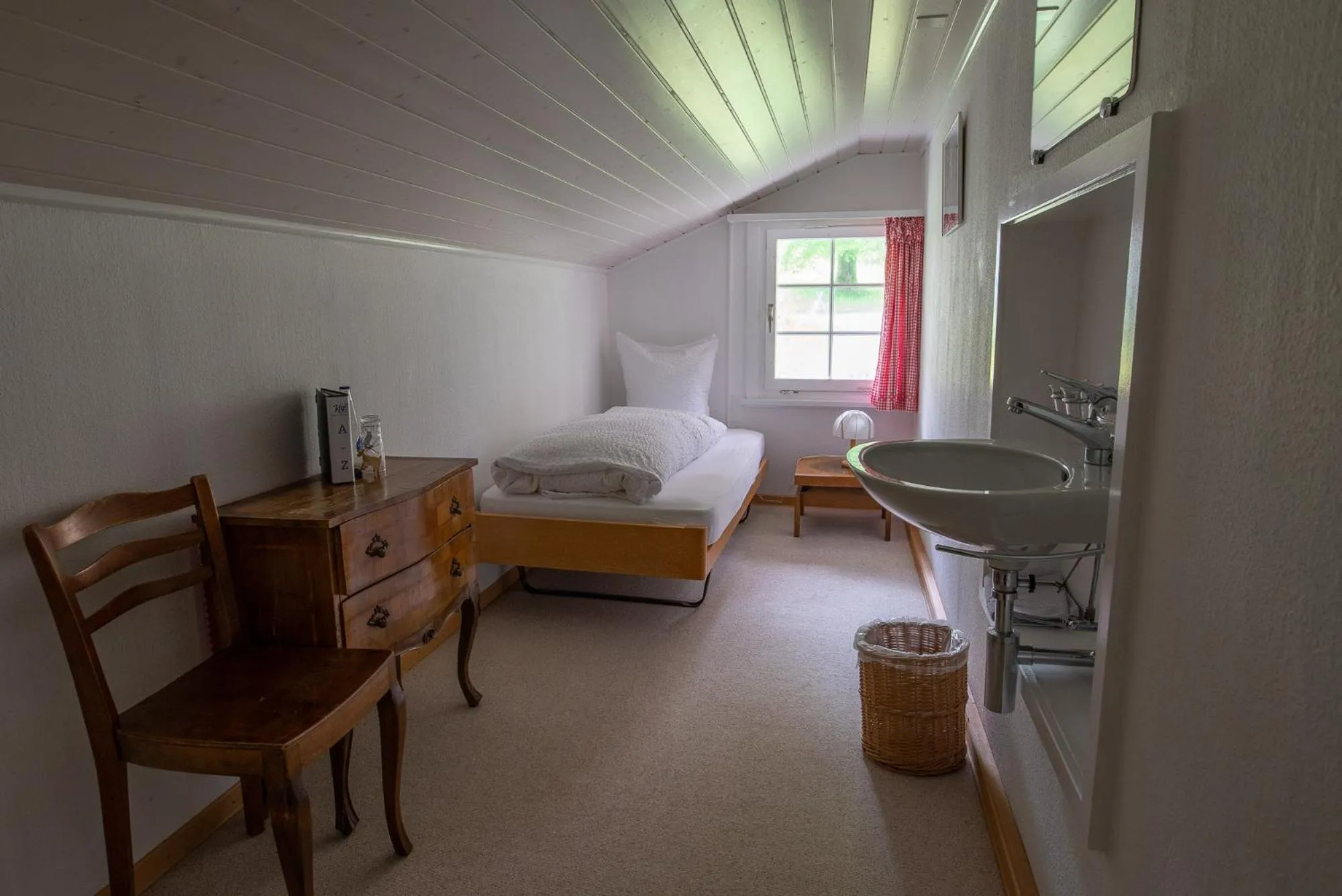 Photo of the whole room, Bed in Ferienhotel Idyll Gais