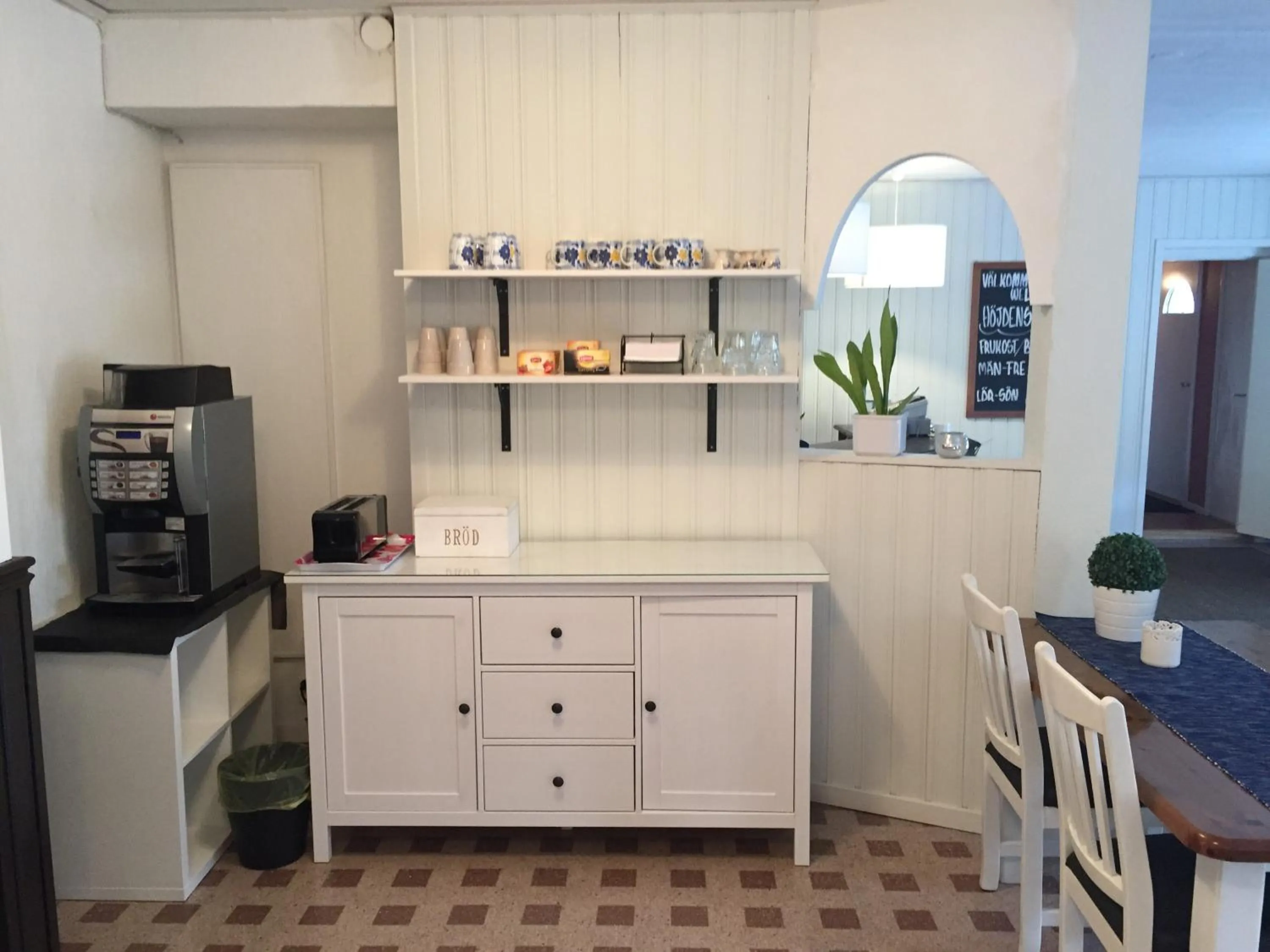 Lobby or reception in Höjdens Lågprishotell