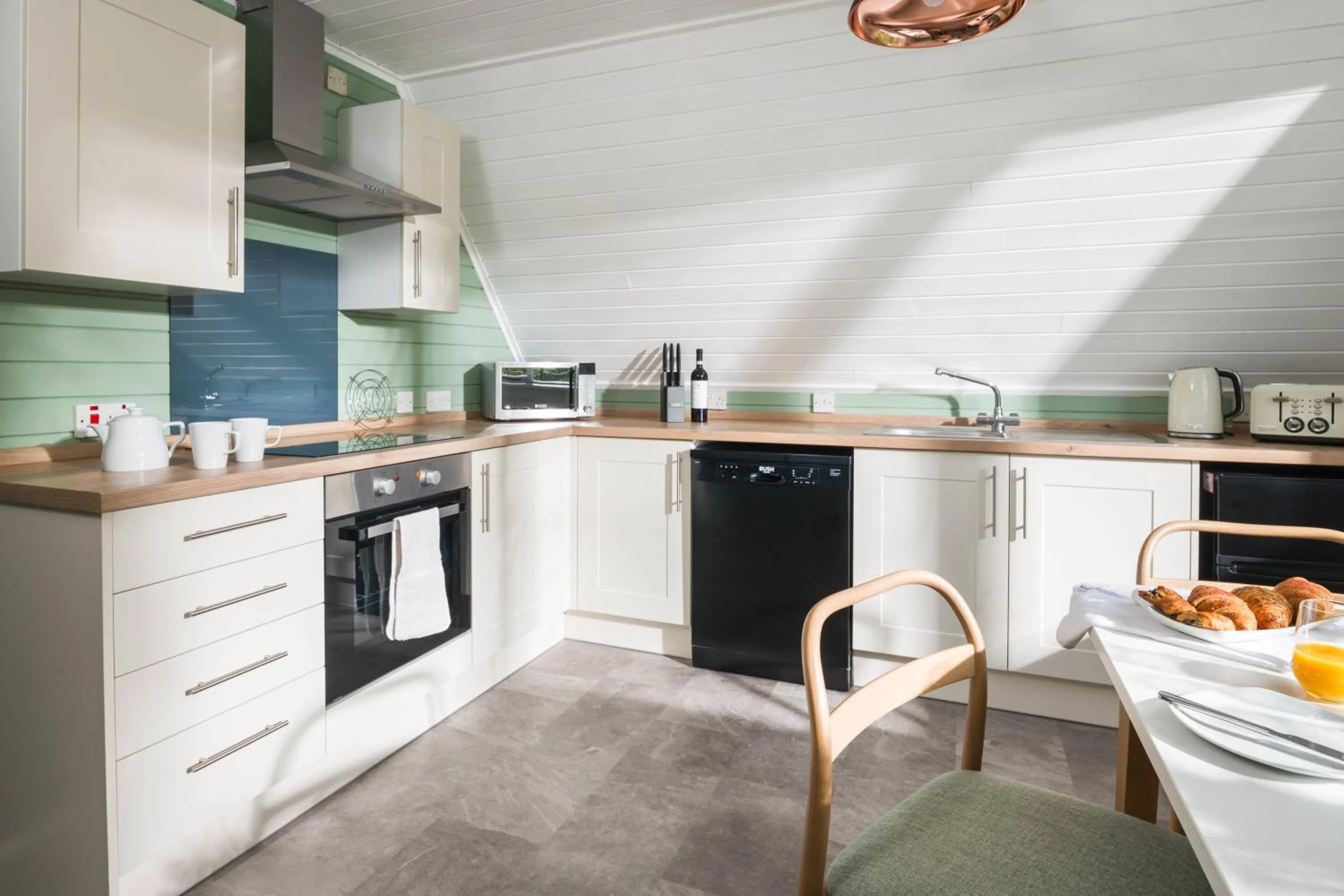 Kitchen or kitchenette in Woodbury Park Hotel & Spa