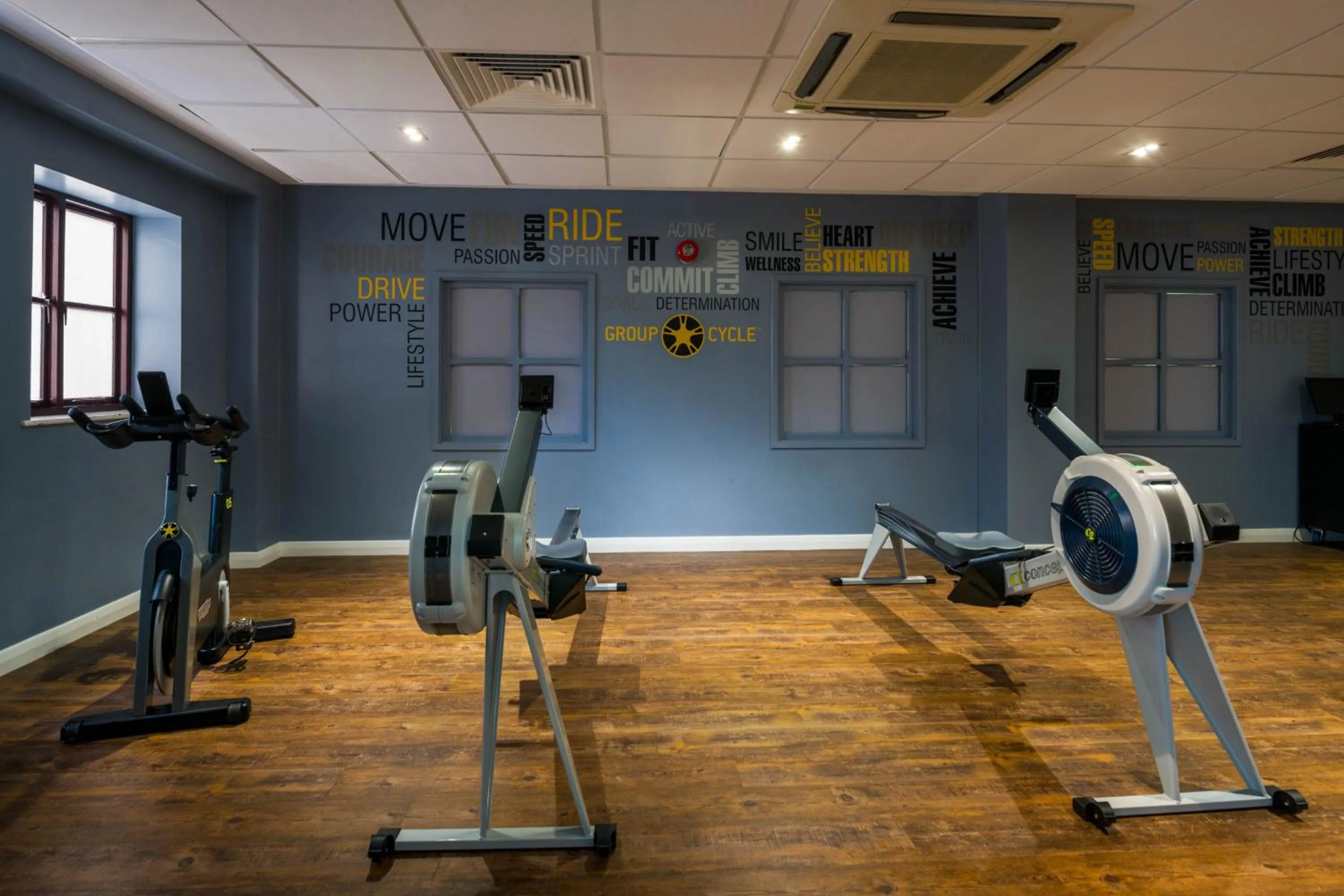 Fitness centre/facilities in Woodbury Park Hotel & Spa
