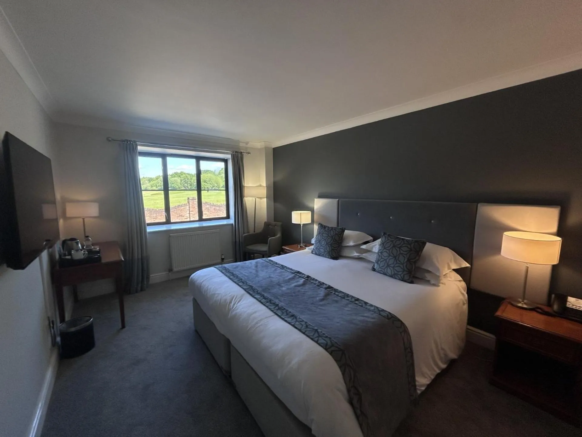 Bed in Woodbury Park Hotel & Spa