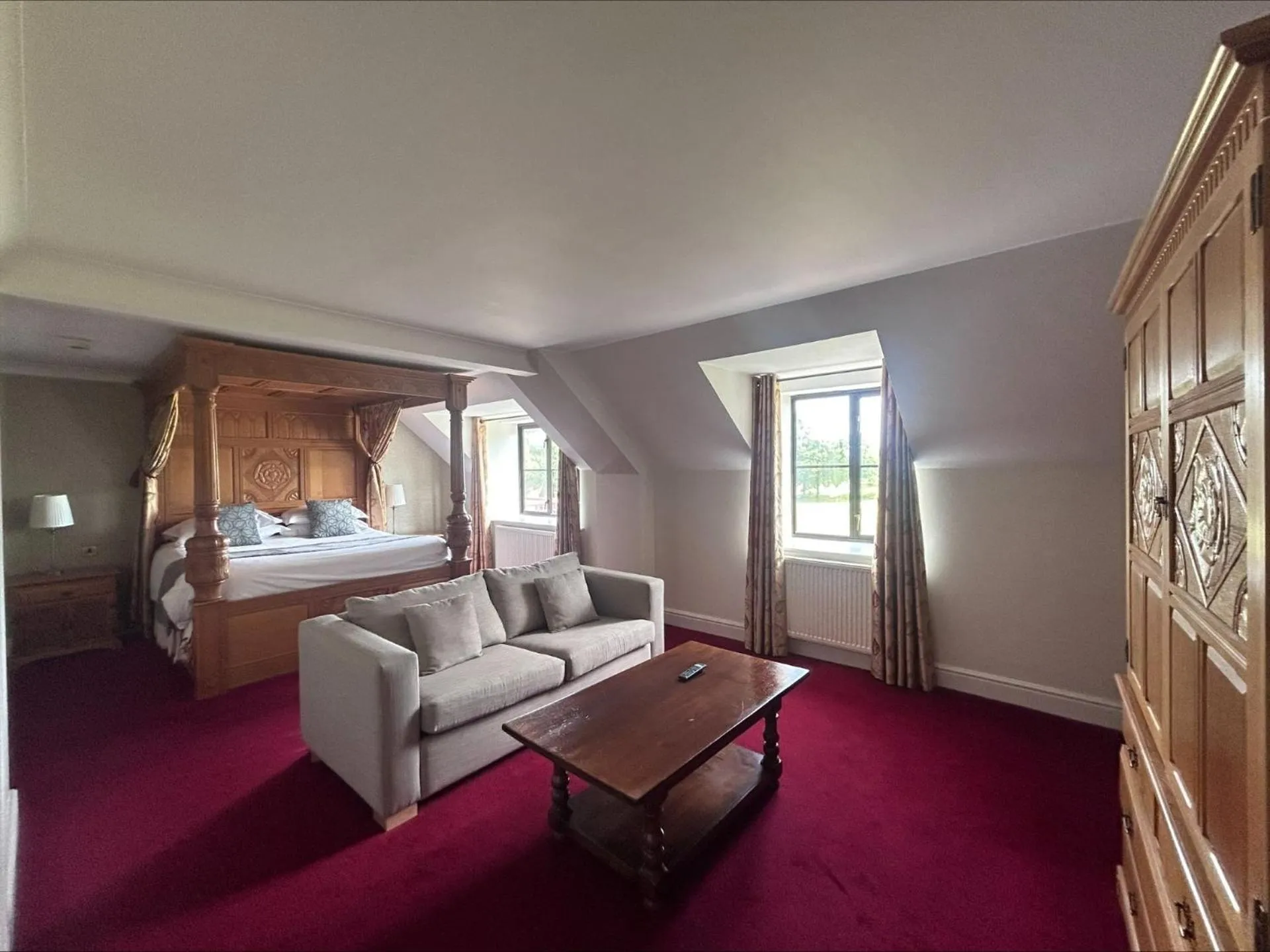 Bed in Woodbury Park Hotel & Spa