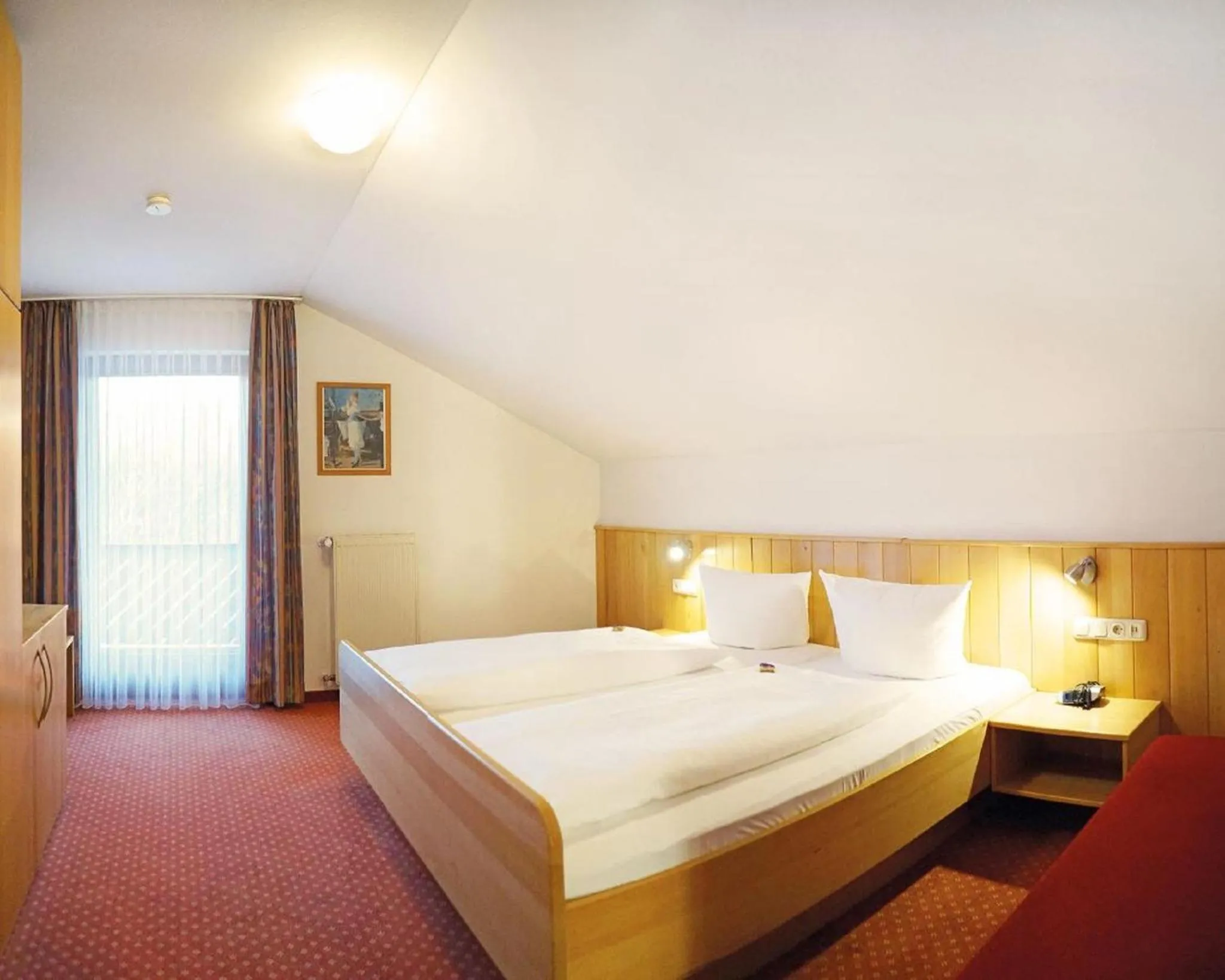 Bedroom, Bed in Appartementhaus Josef