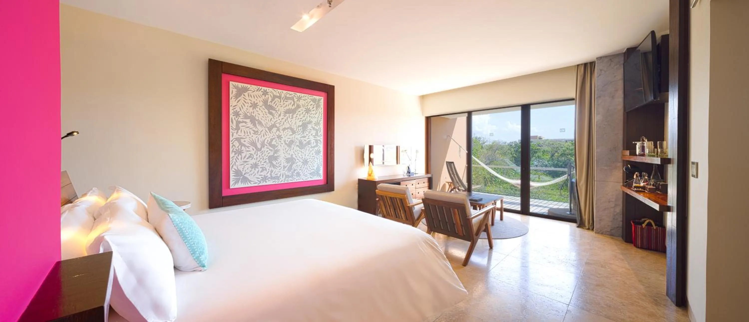 Bed in Hotel Xcaret Mexico All Parks All Fun Inclusive