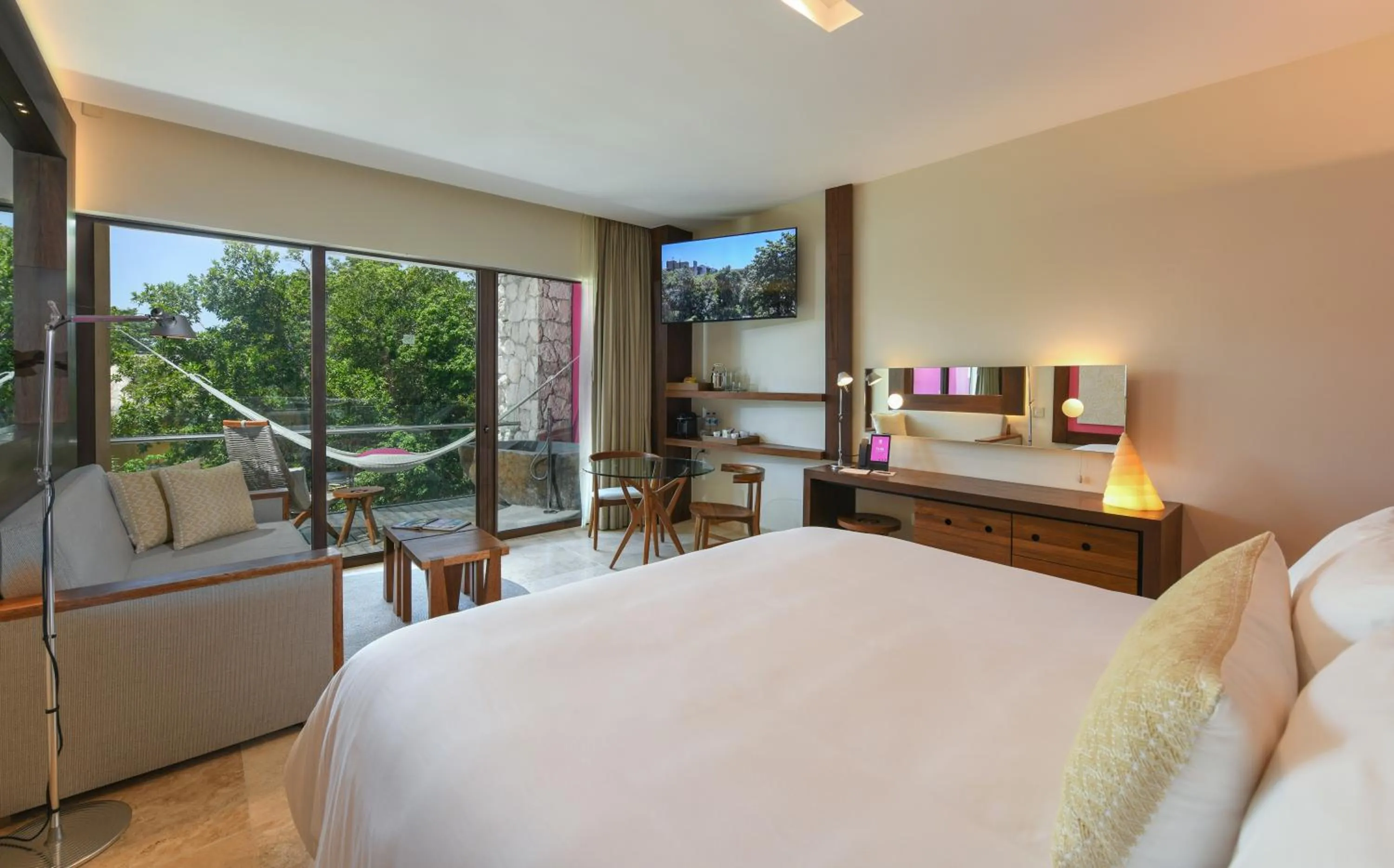 Bed in Hotel Xcaret Mexico All Parks All Fun Inclusive