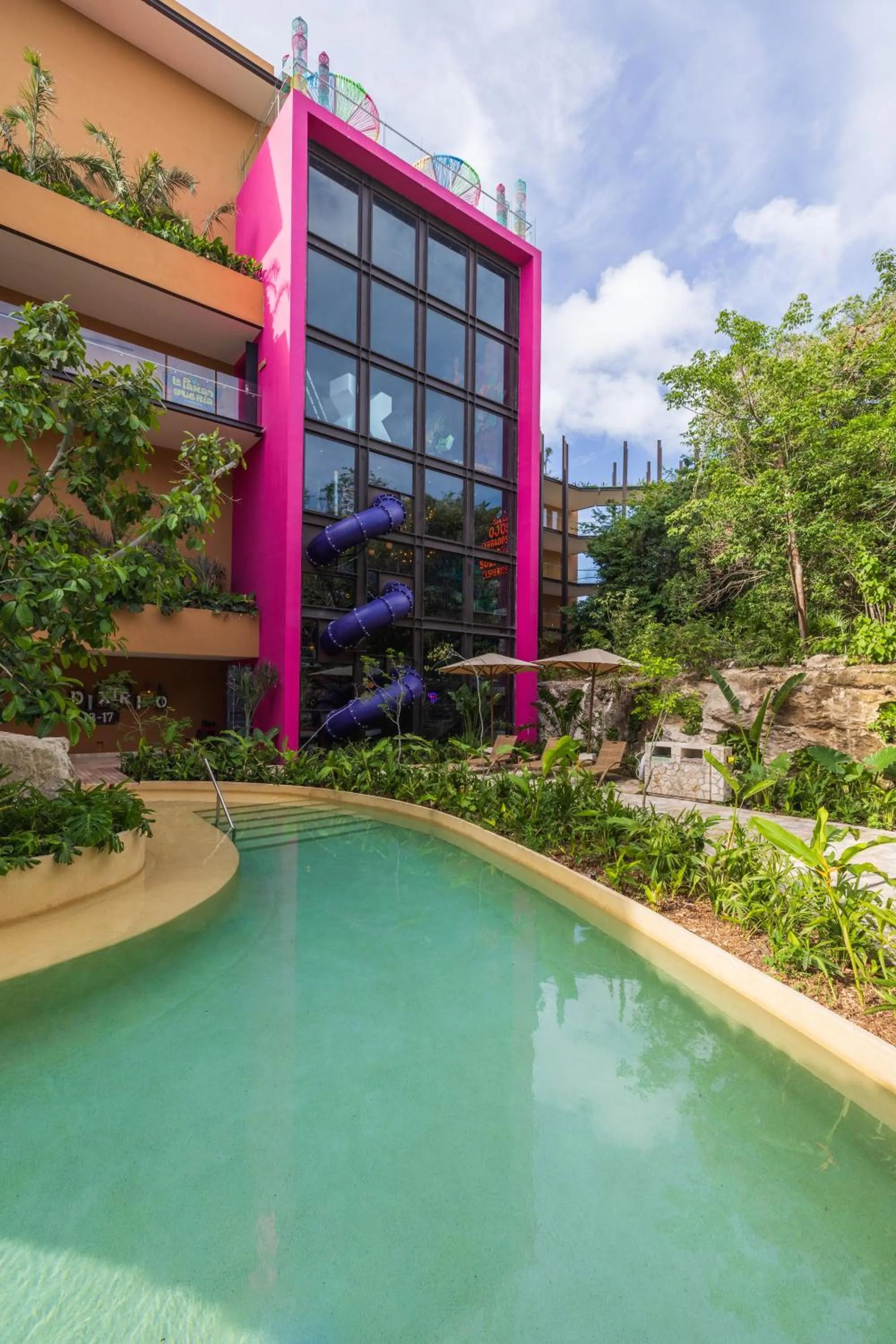 Swimming pool in Hotel Xcaret Mexico All Parks All Fun Inclusive