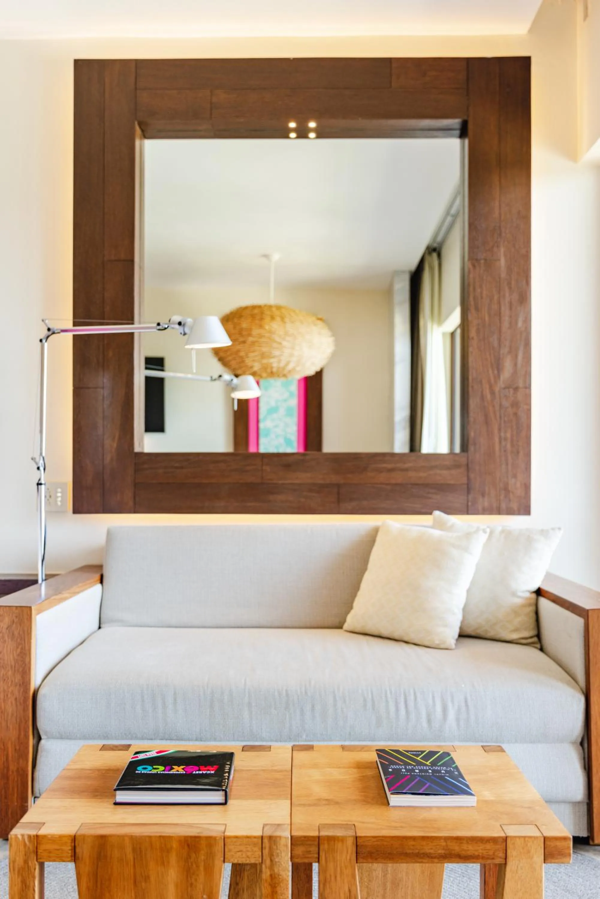 Living room in Hotel Xcaret Mexico All Parks All Fun Inclusive