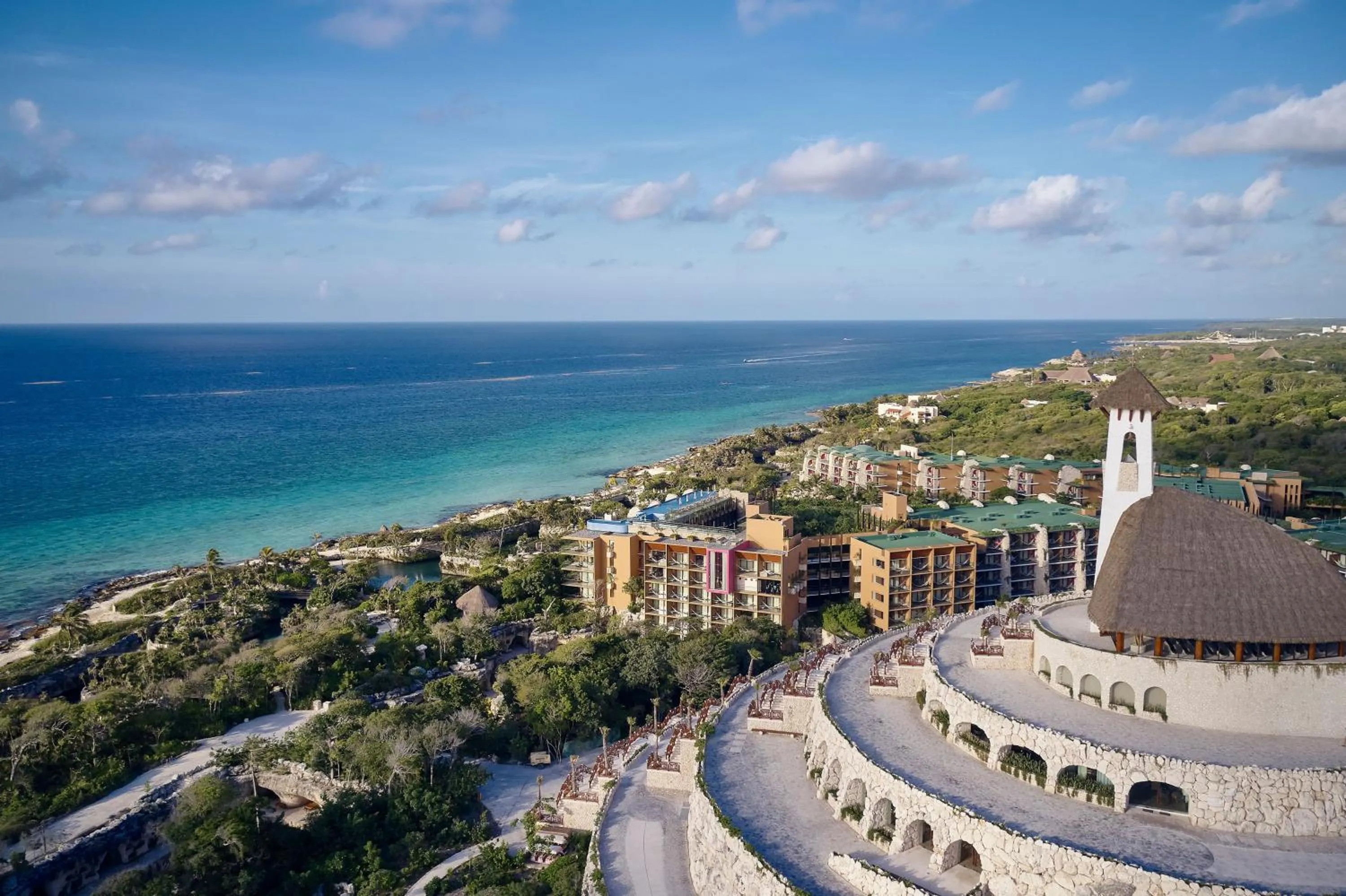 Bird's eye view in Hotel Xcaret Mexico All Parks All Fun Inclusive