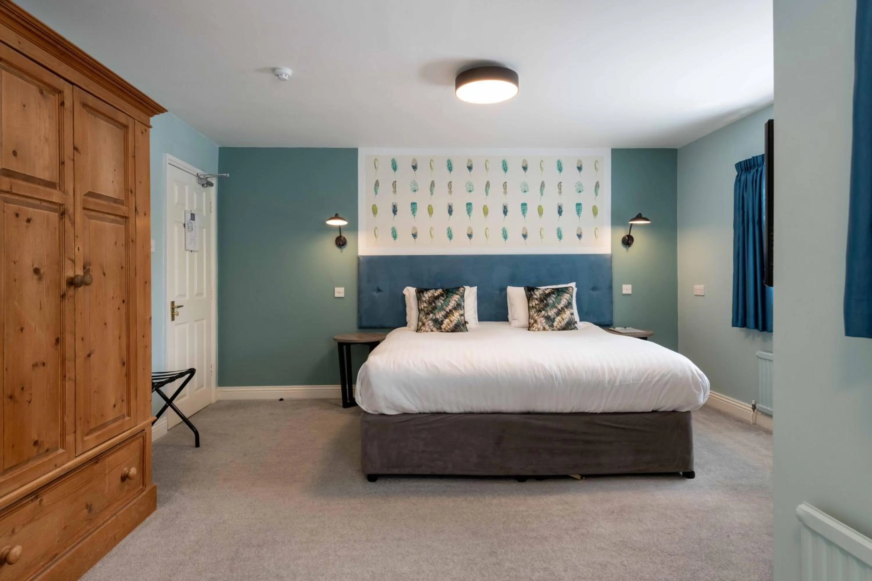 Bed in Wisteria Hotel