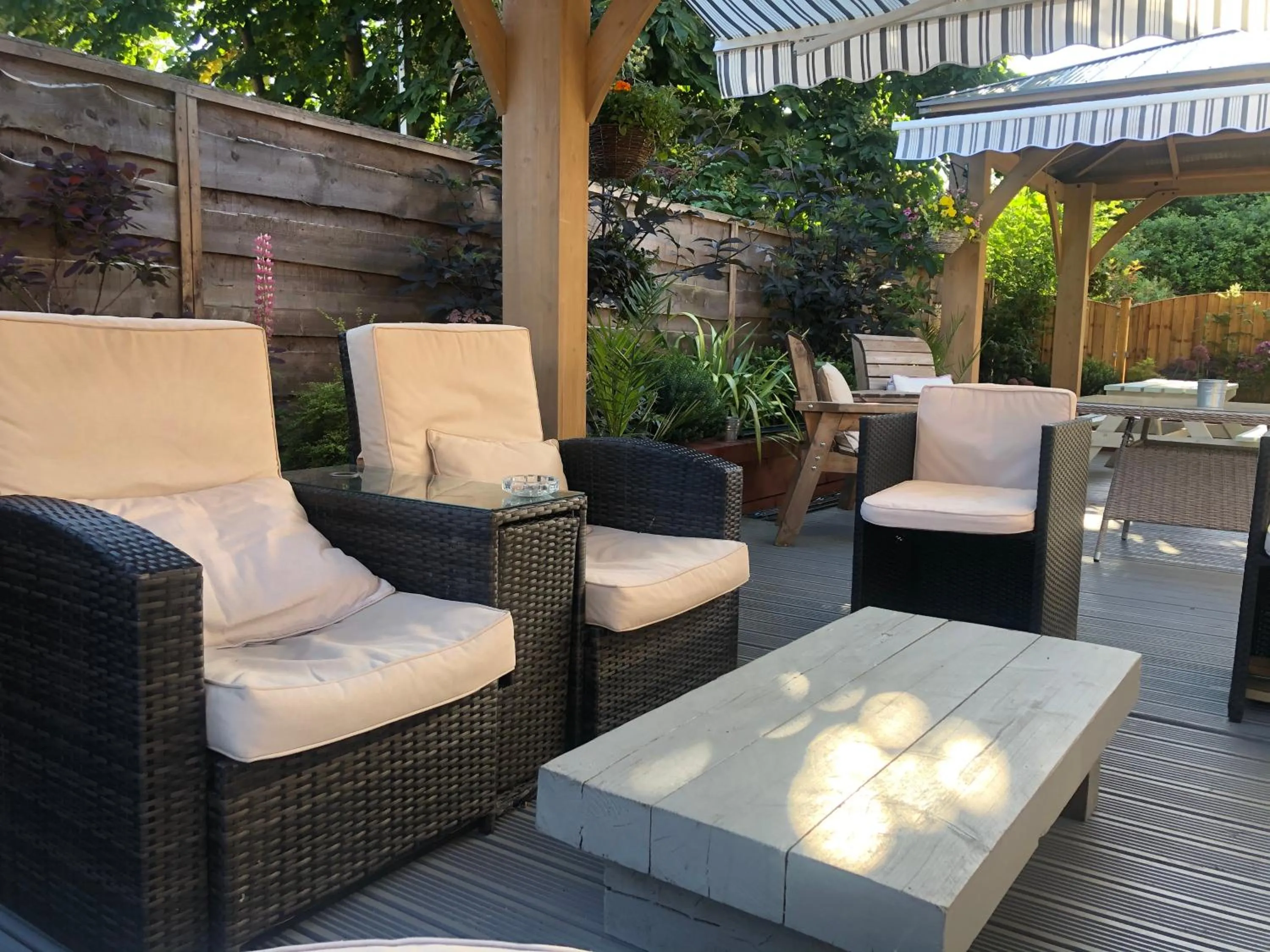 Seating area in Hendham House