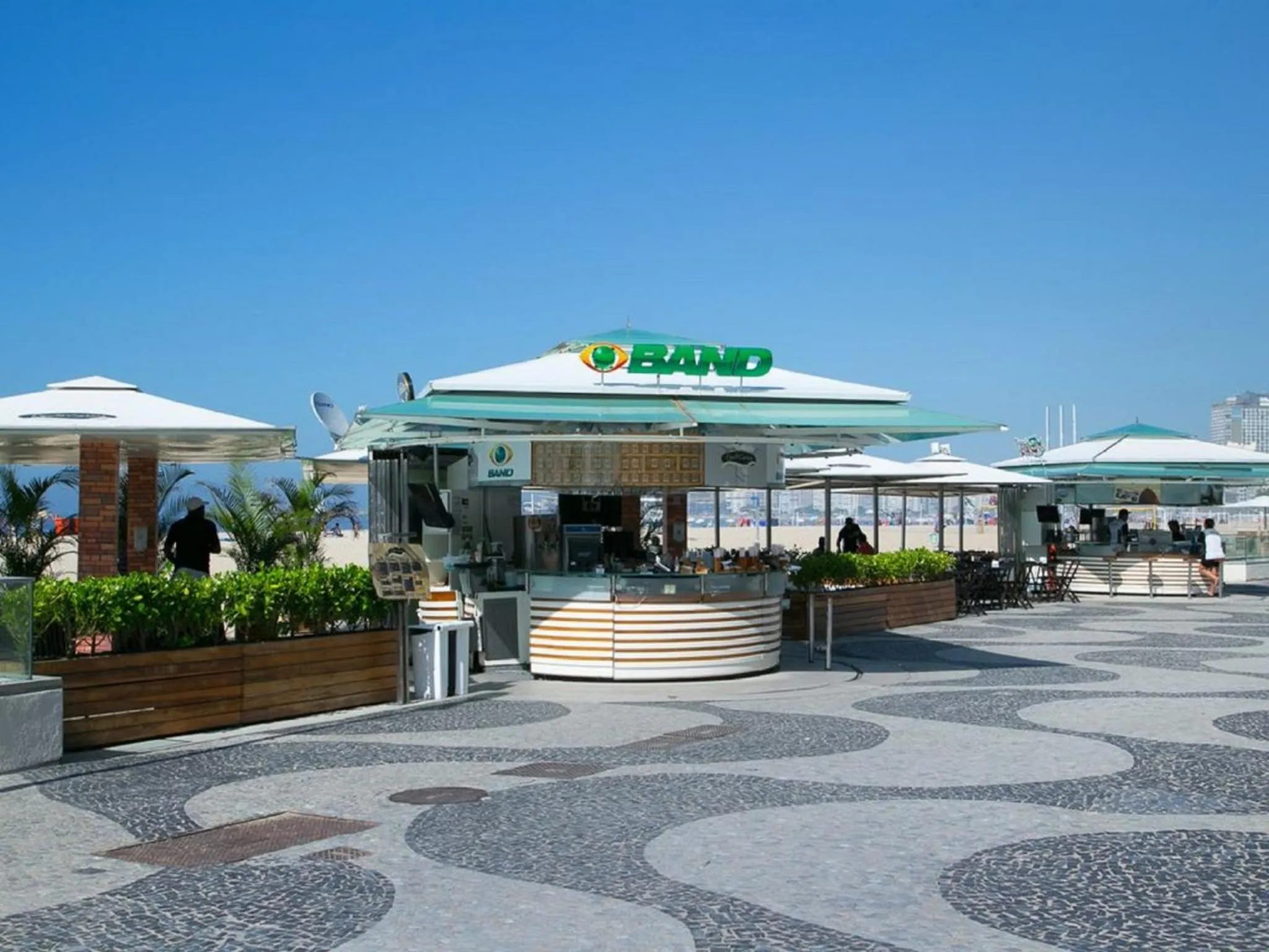 Restaurant/places to eat in Deslumbrante vista para a Praia de Copacabana.