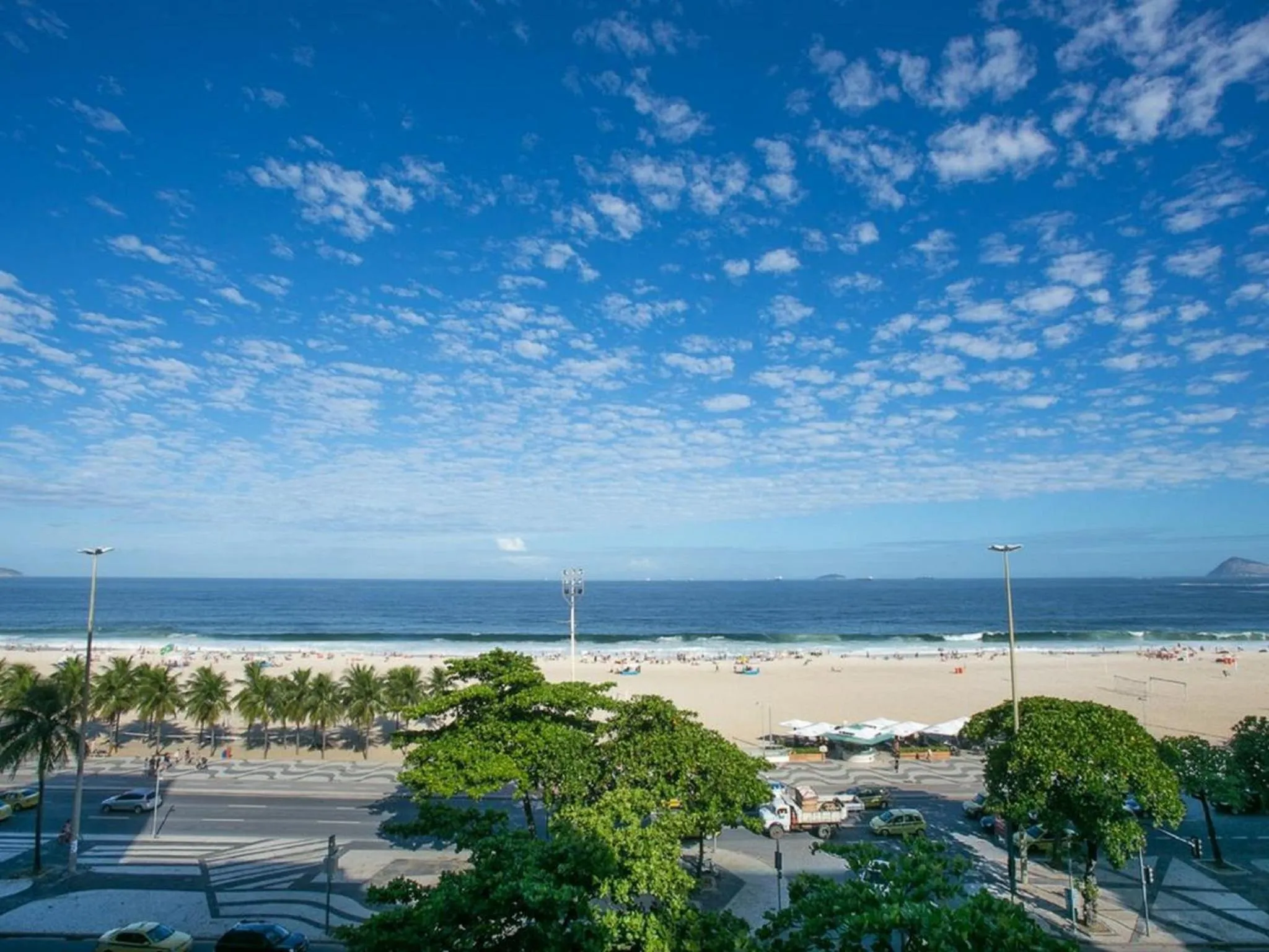 City view in Deslumbrante vista para a Praia de Copacabana.