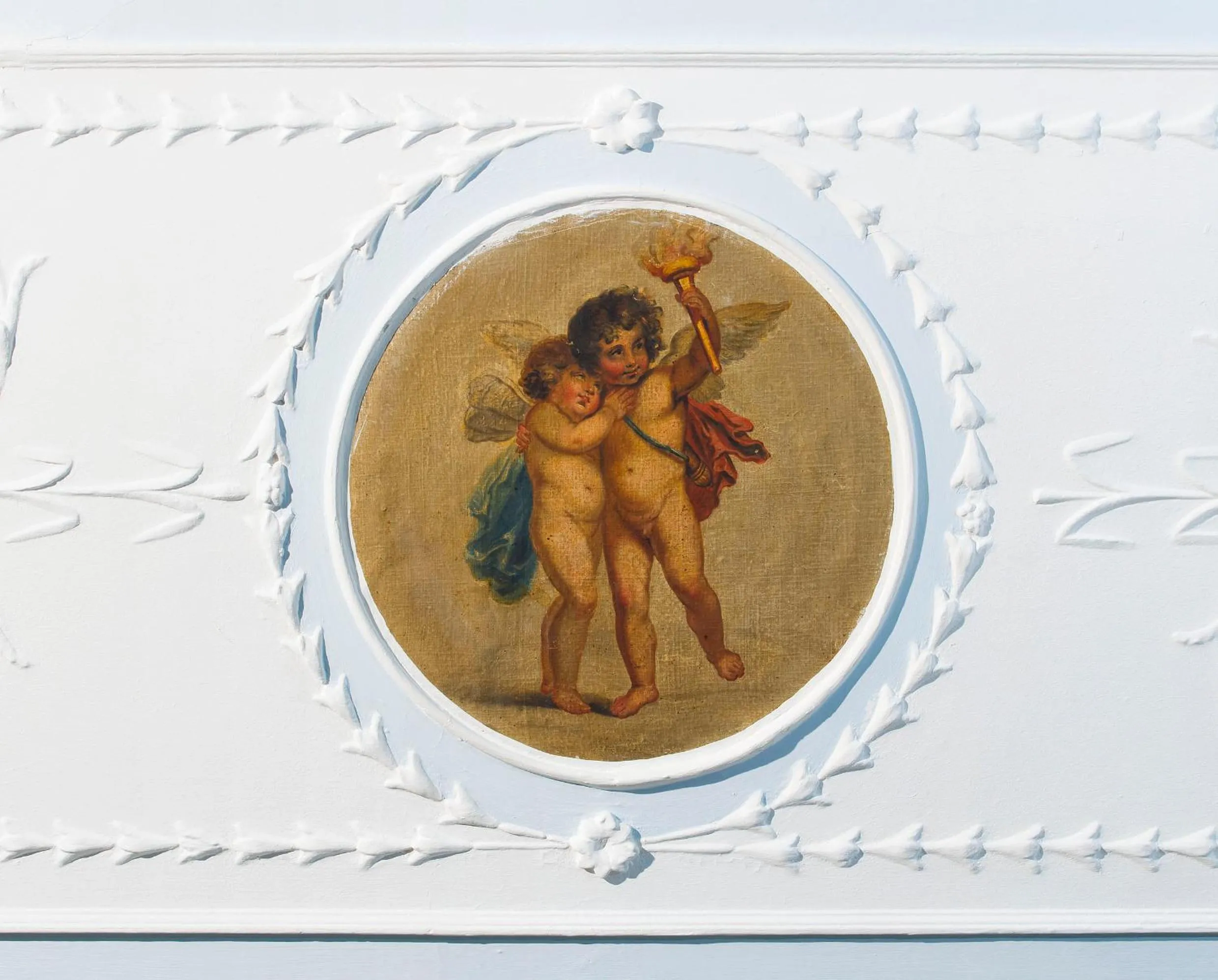 Decorative detail in Harrington Hall