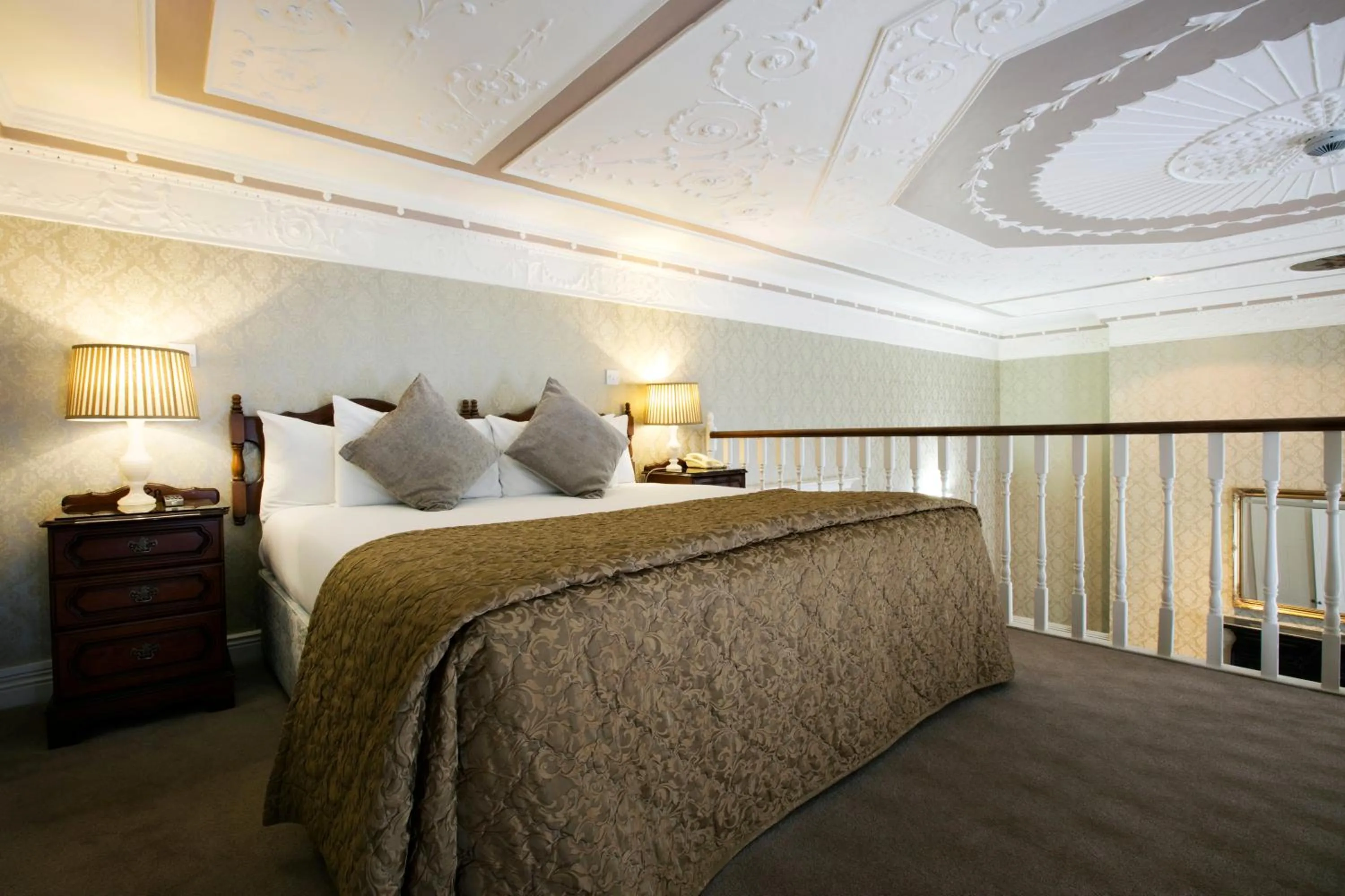 Bed in Harrington Hall