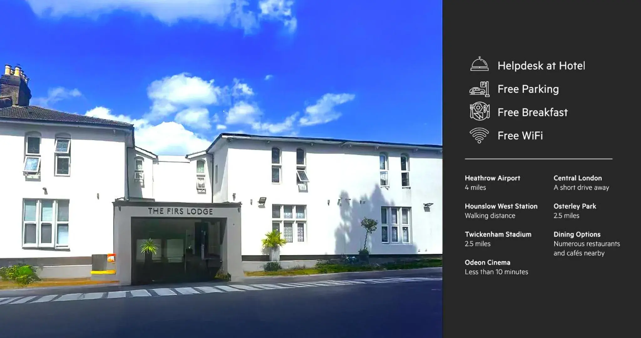 Property building in OYO Firs Lodge London Heathrow Property building in OYO Firs Lodge London Heathrow