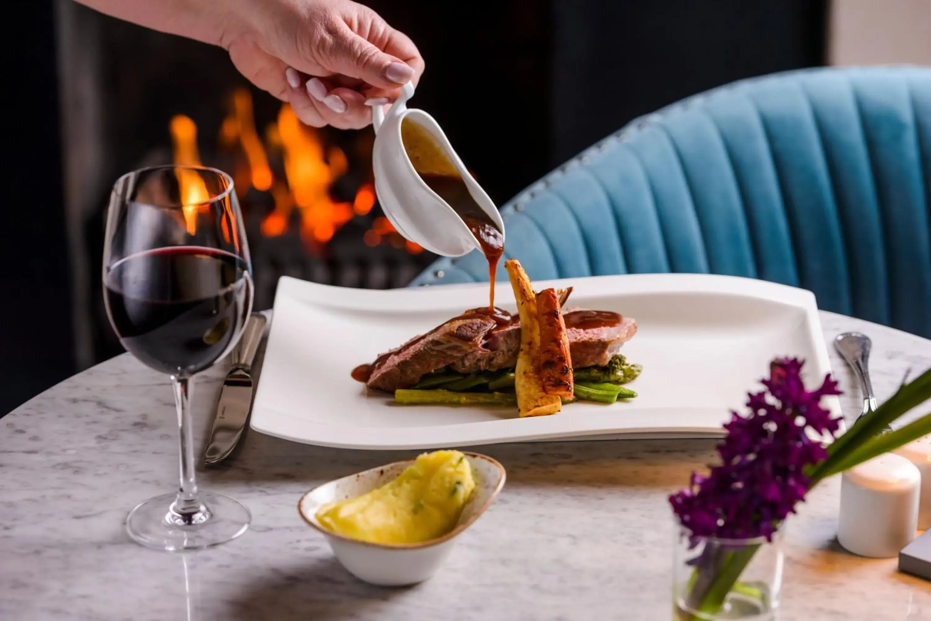 Food and drinks in The Victoria Food and drinks in The Victoria