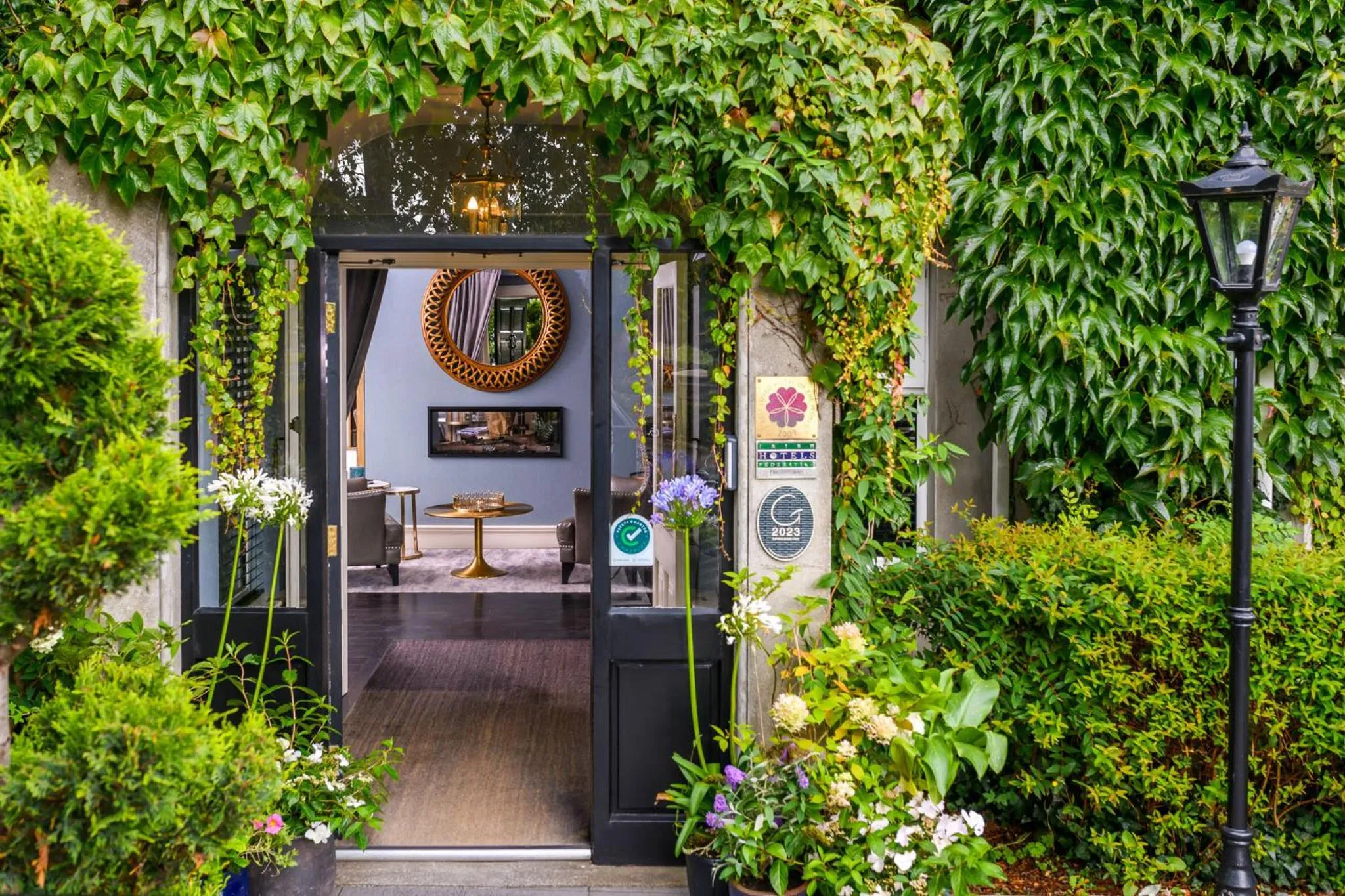 Garden view in The Victoria