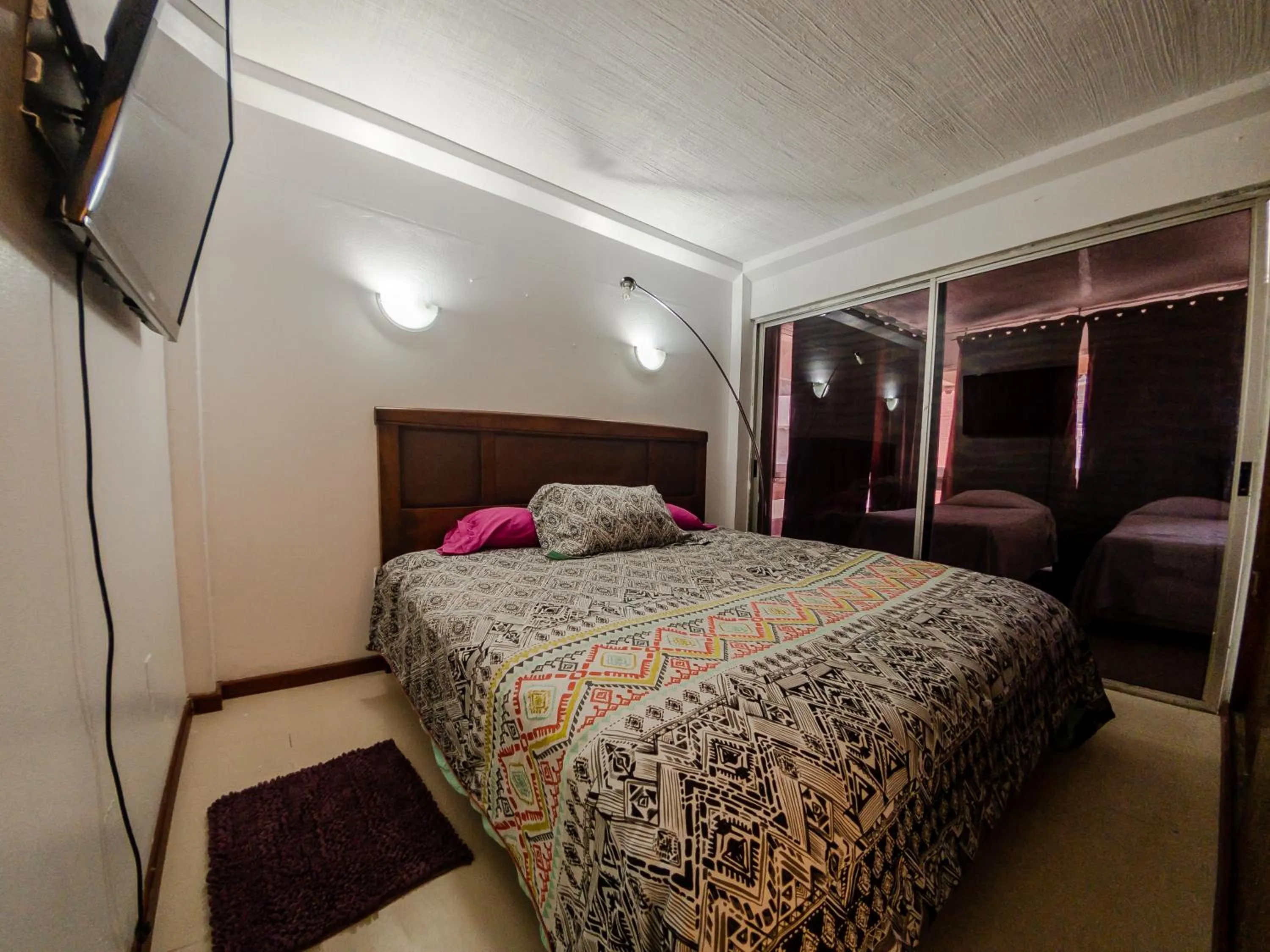 Bed in Departamento Borgoño