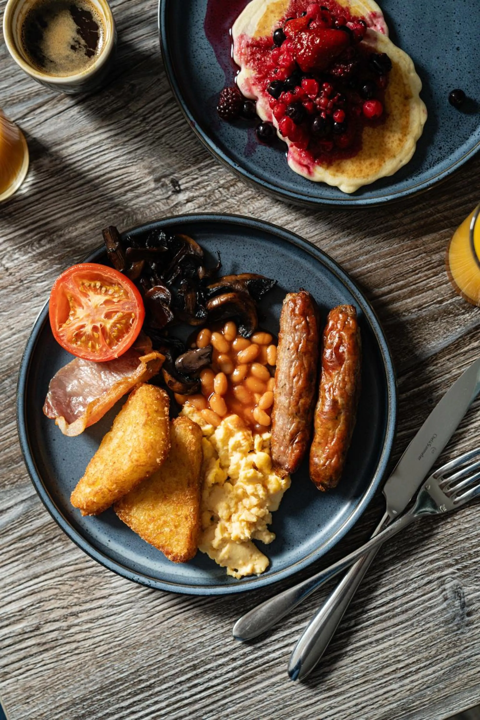 Buffet breakfast in Copthorne Aberdeen Hotel