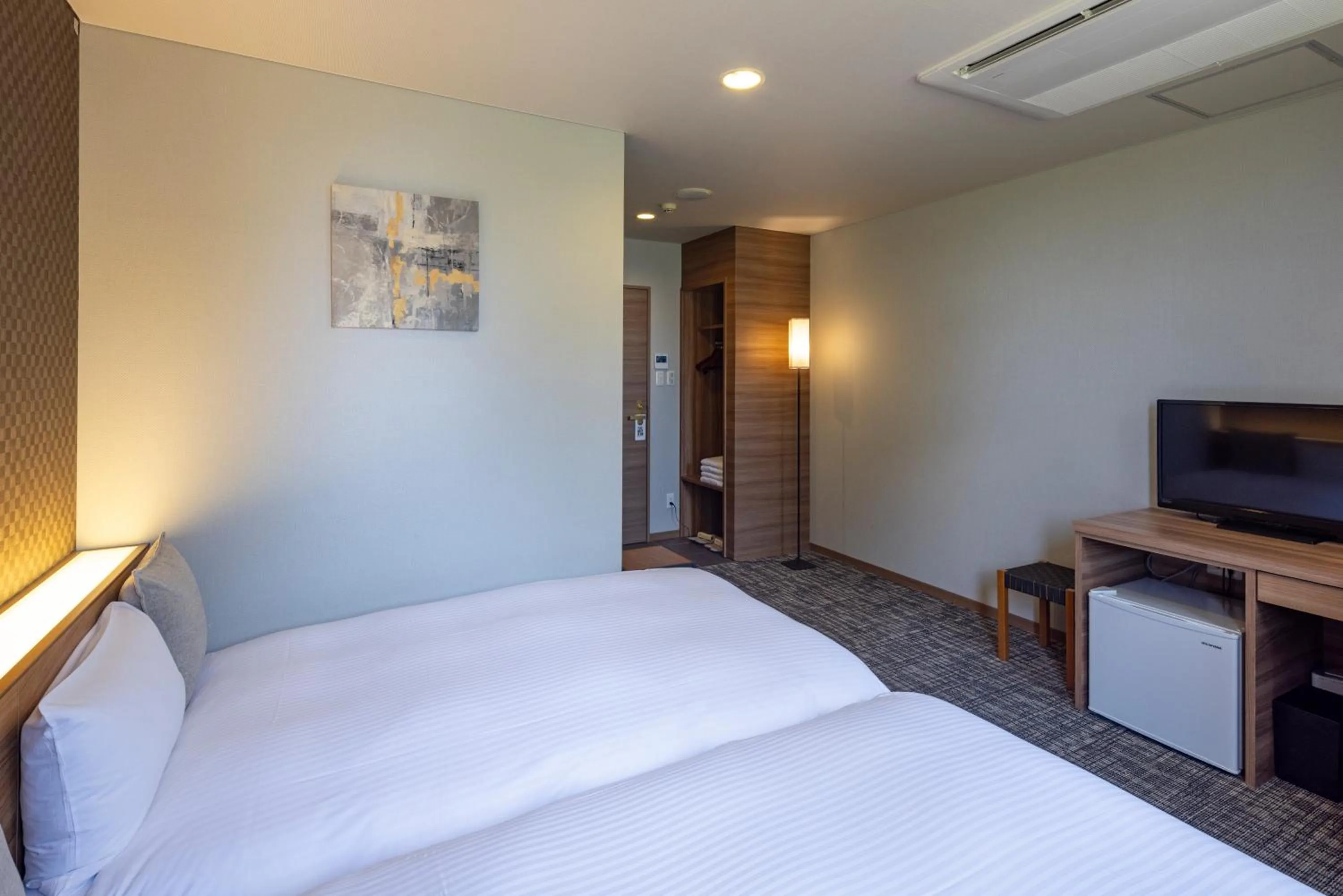 Photo of the whole room, Bed in Kiryu Grand Hotel