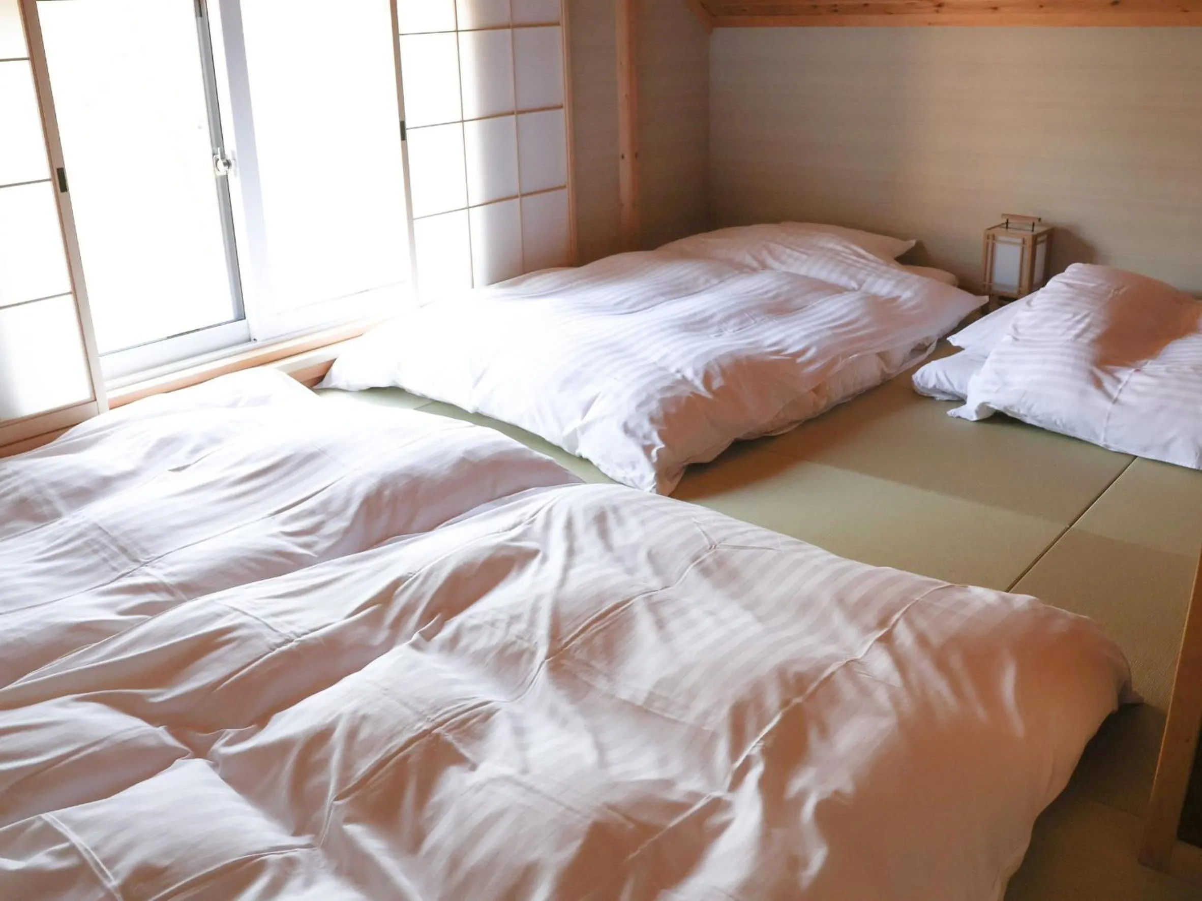 Bed in Auberge Ninguruforet