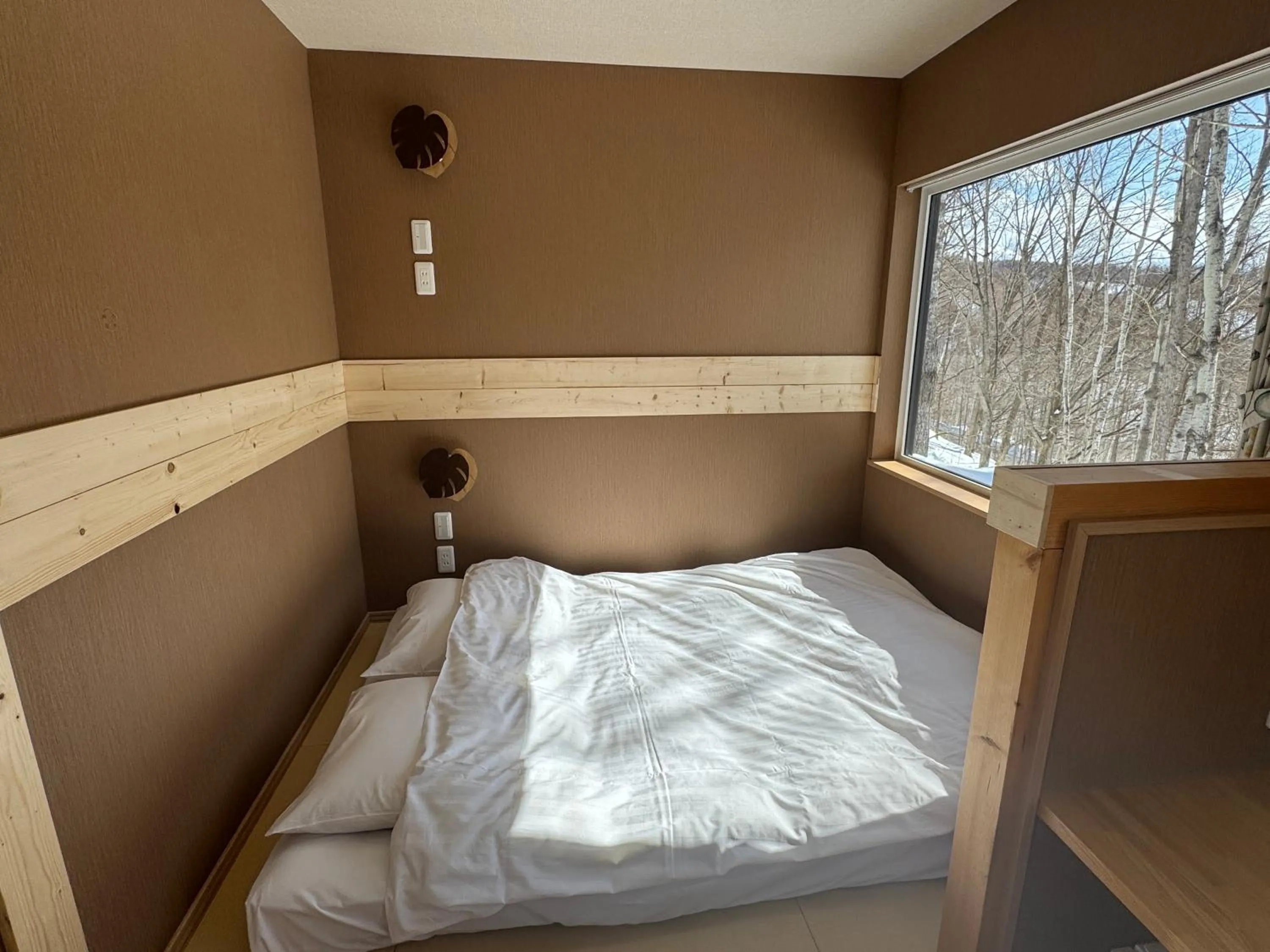 Bed in Auberge Ninguruforet