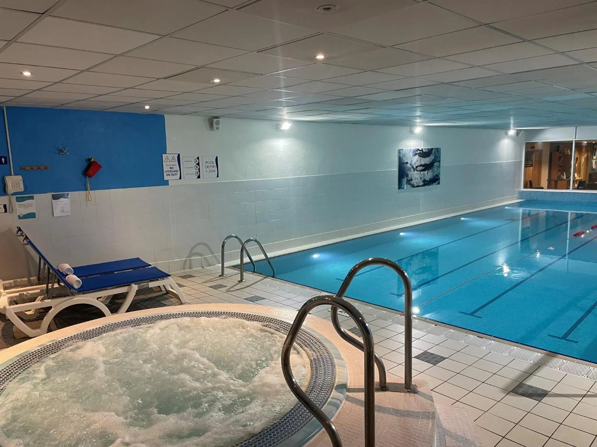 Swimming pool in Holiday Inn Edinburgh Zoo by IHG