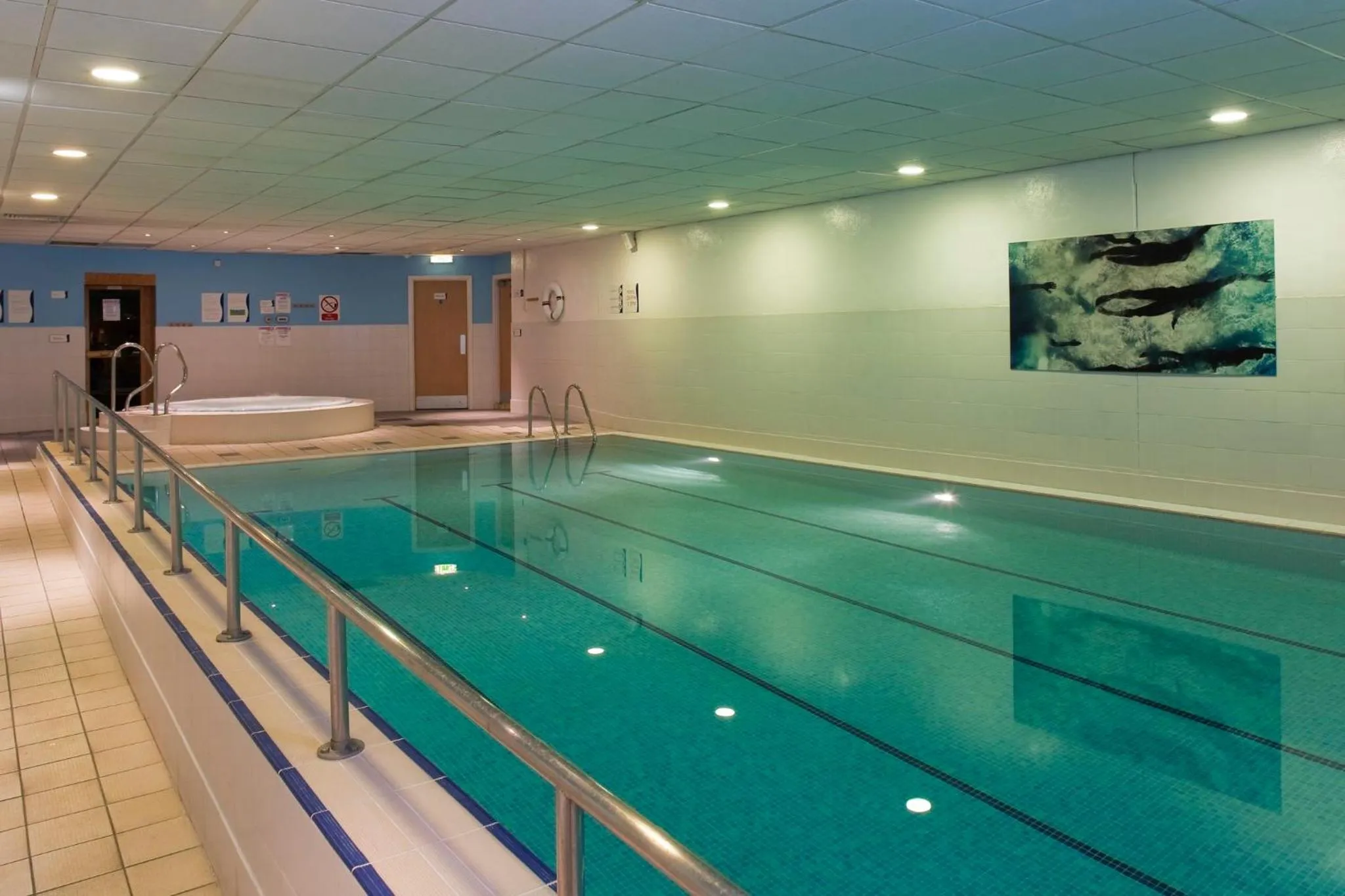Swimming pool in Holiday Inn Edinburgh Zoo by IHG