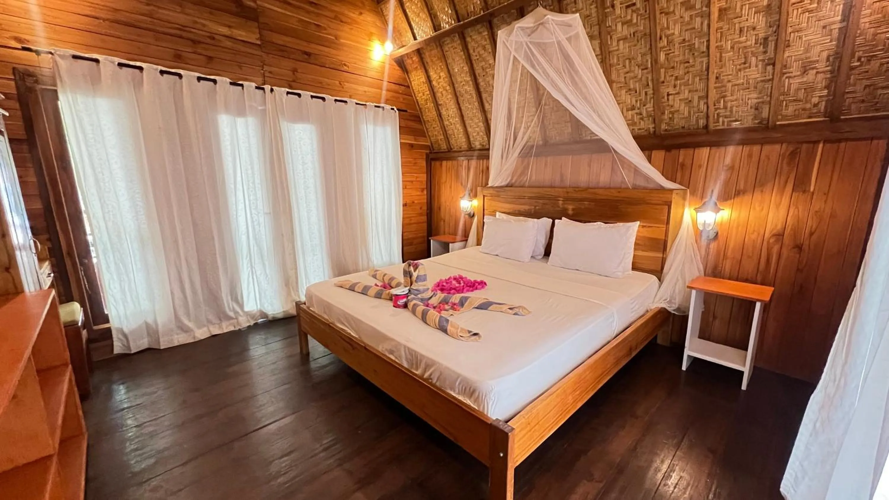 Bed in Gita Gili Bungalow