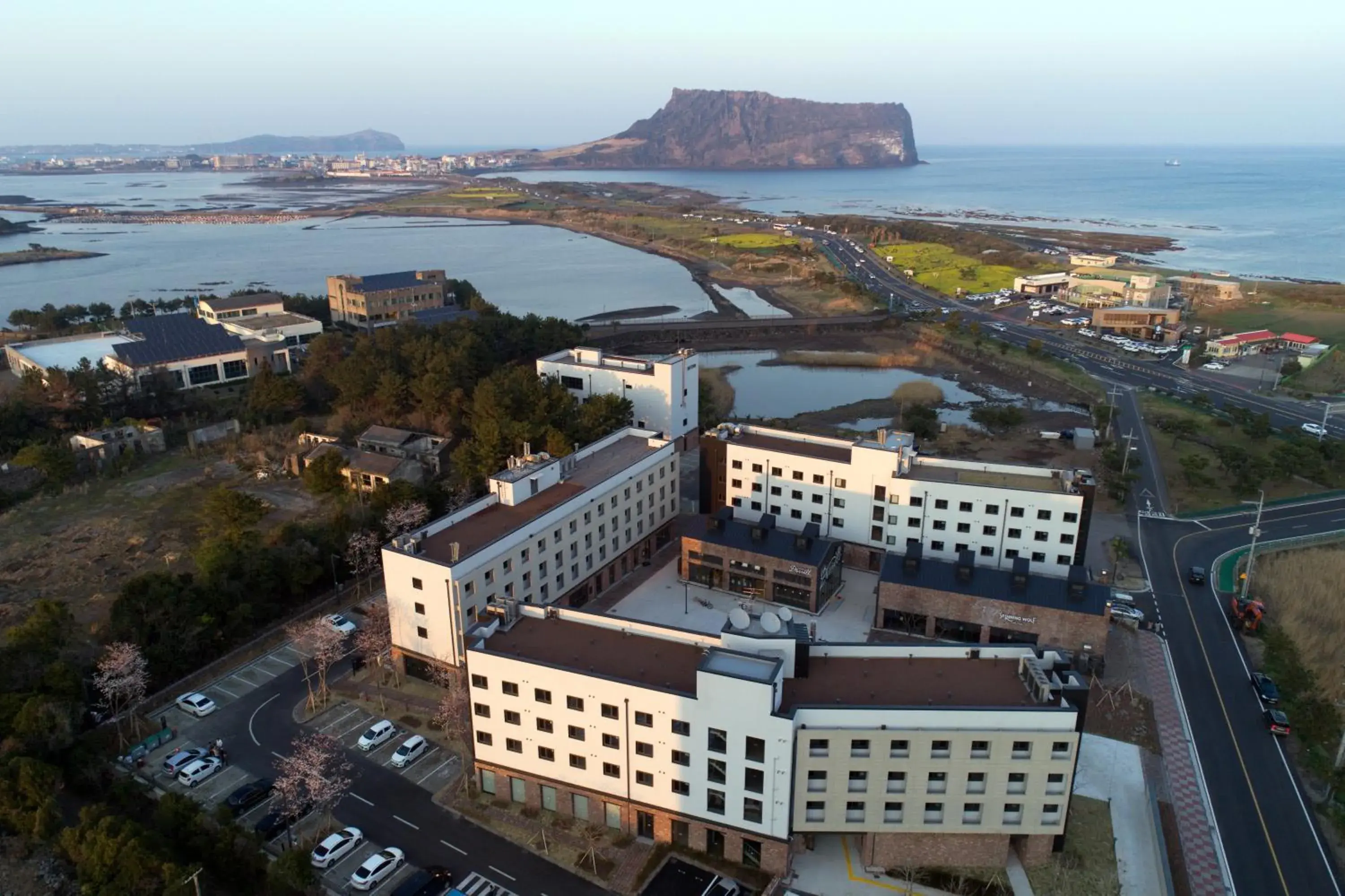 Bird's eye view in Playce Camp Jeju Bird's eye view in Playce Camp Jeju