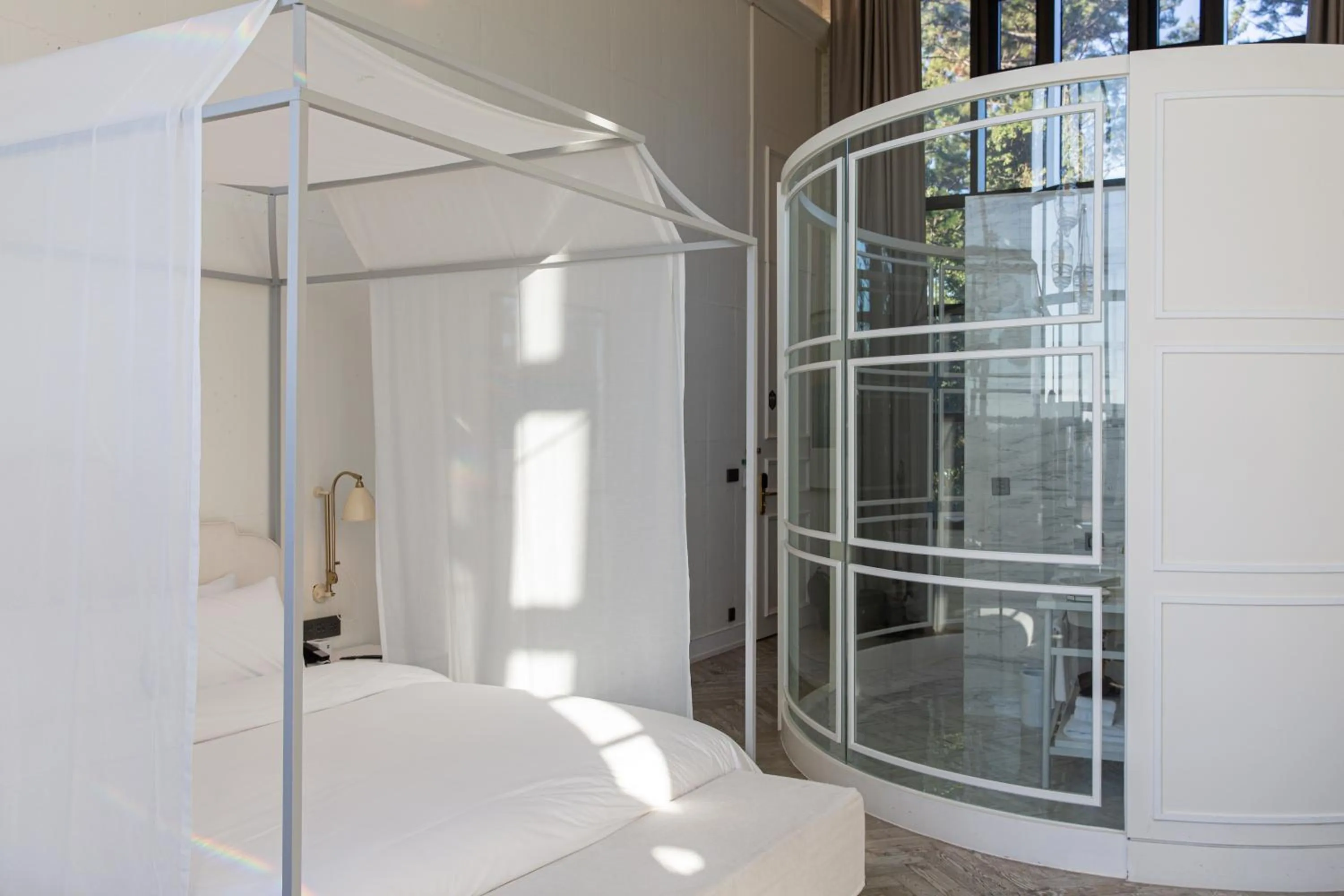 Bed in Playce Camp Jeju