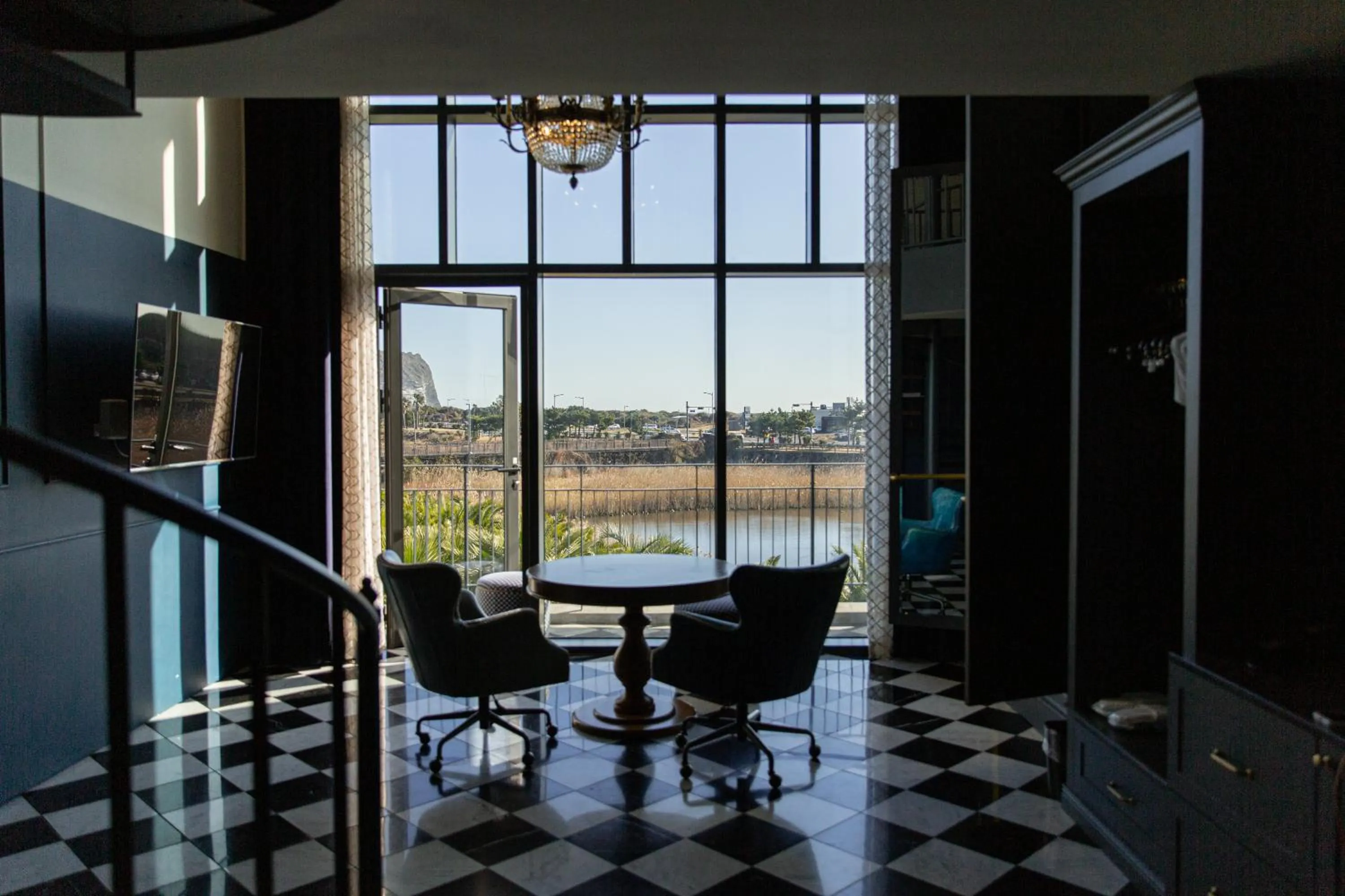 Decorative detail in Playce Camp Jeju