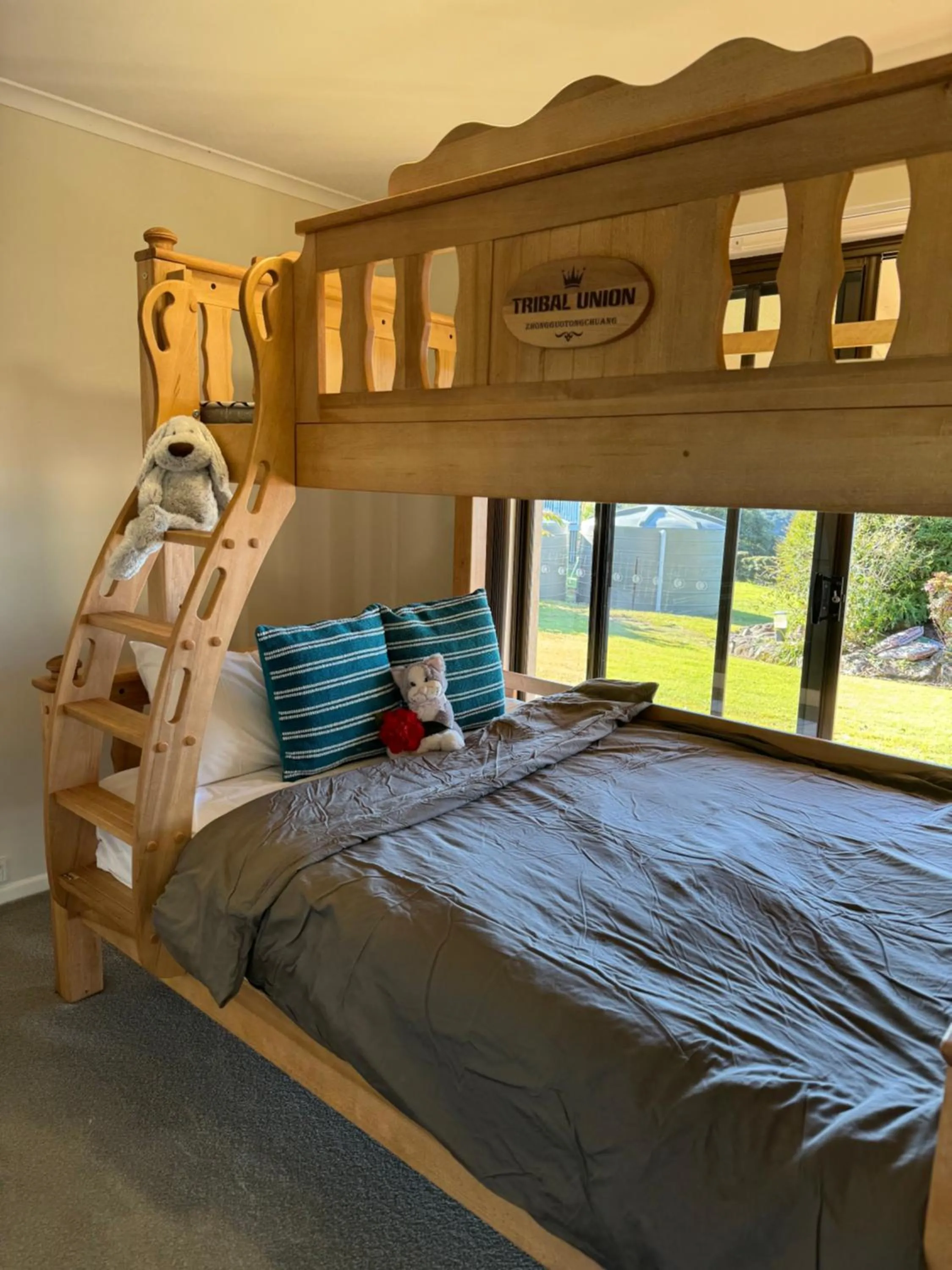 View (from property/room), Bed in Maleny Terrace Cottages