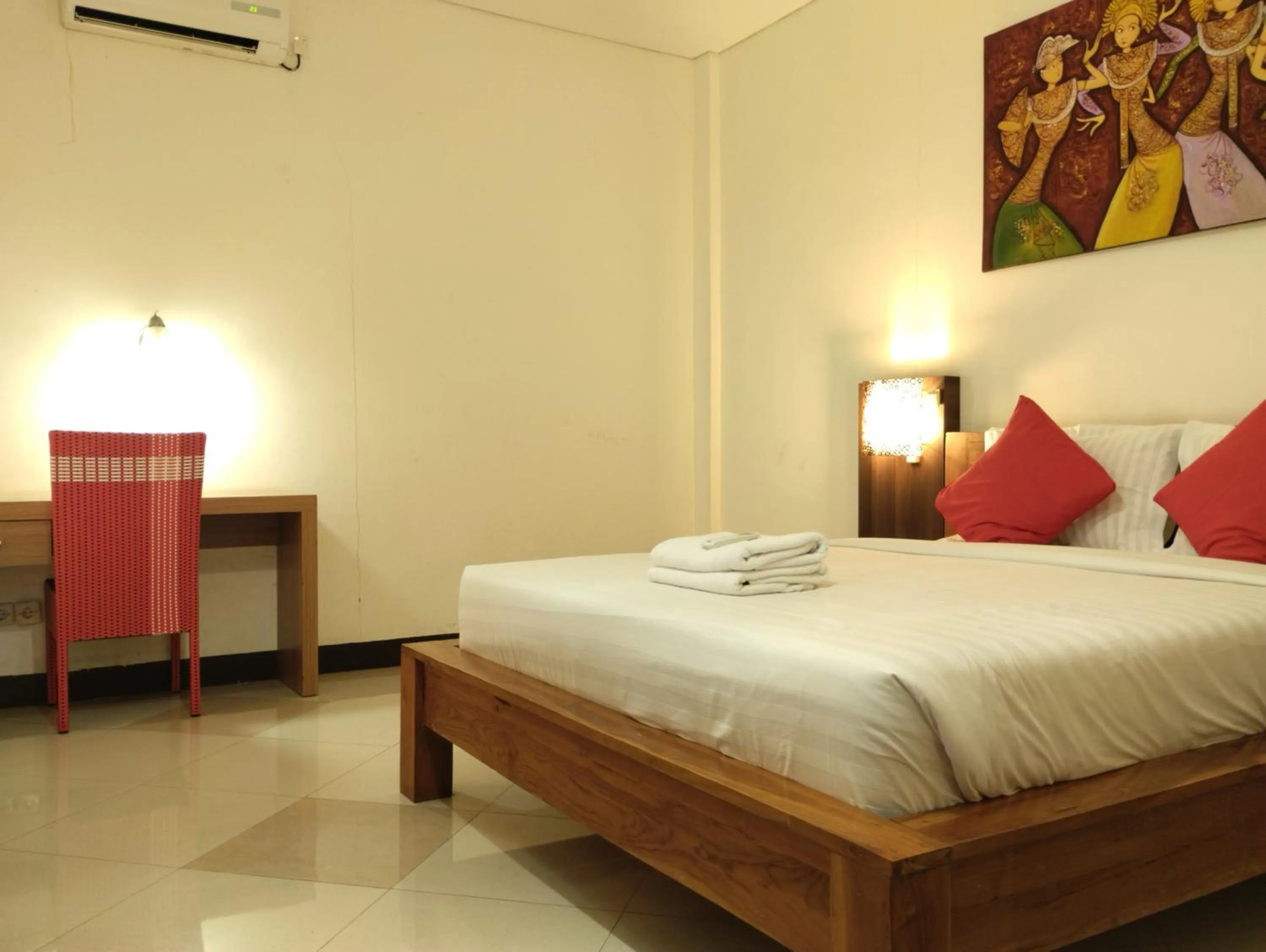 Bed in Indraprastha 2 Bungalow