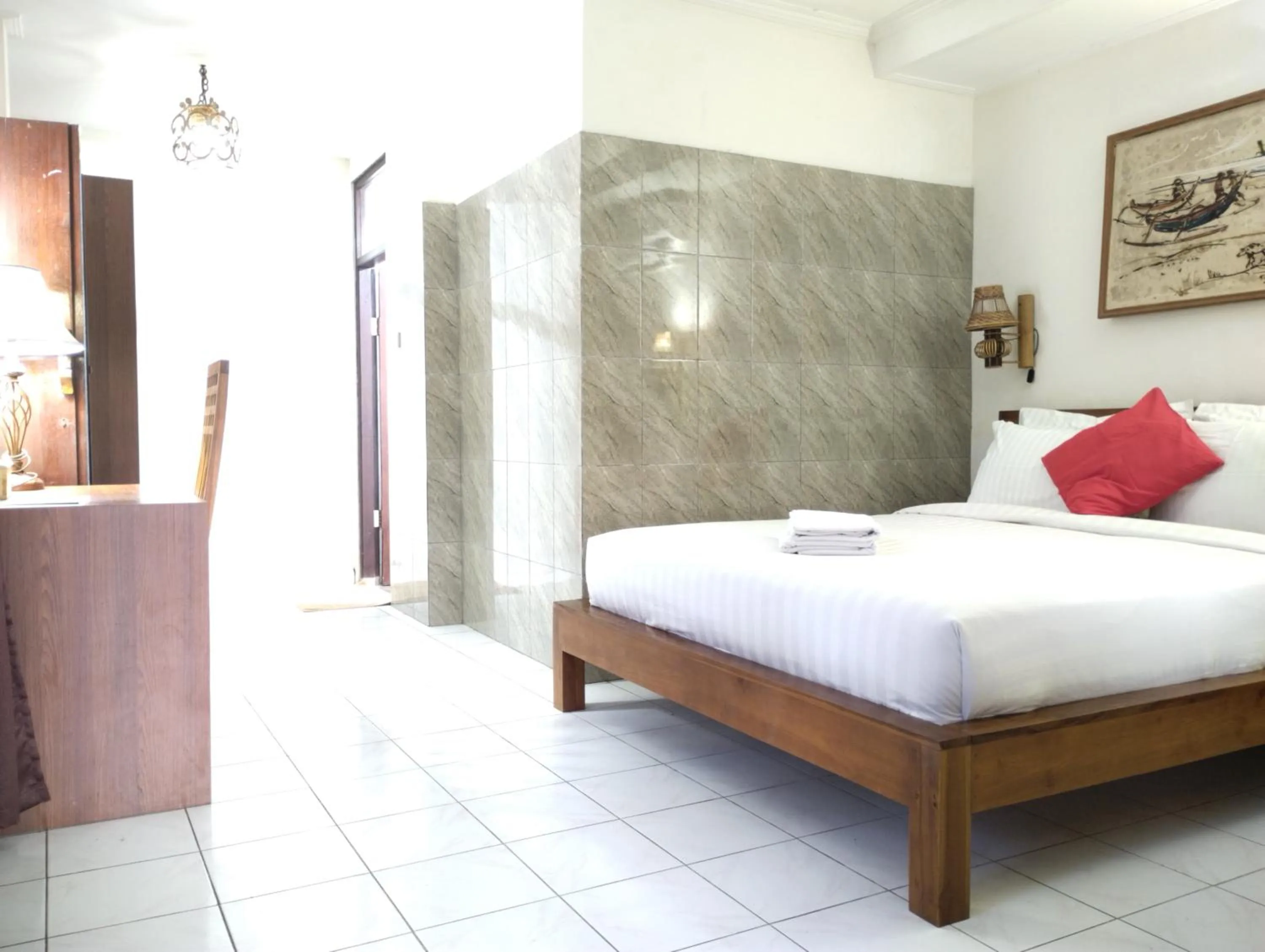 Bed in Indraprastha 2 Bungalow