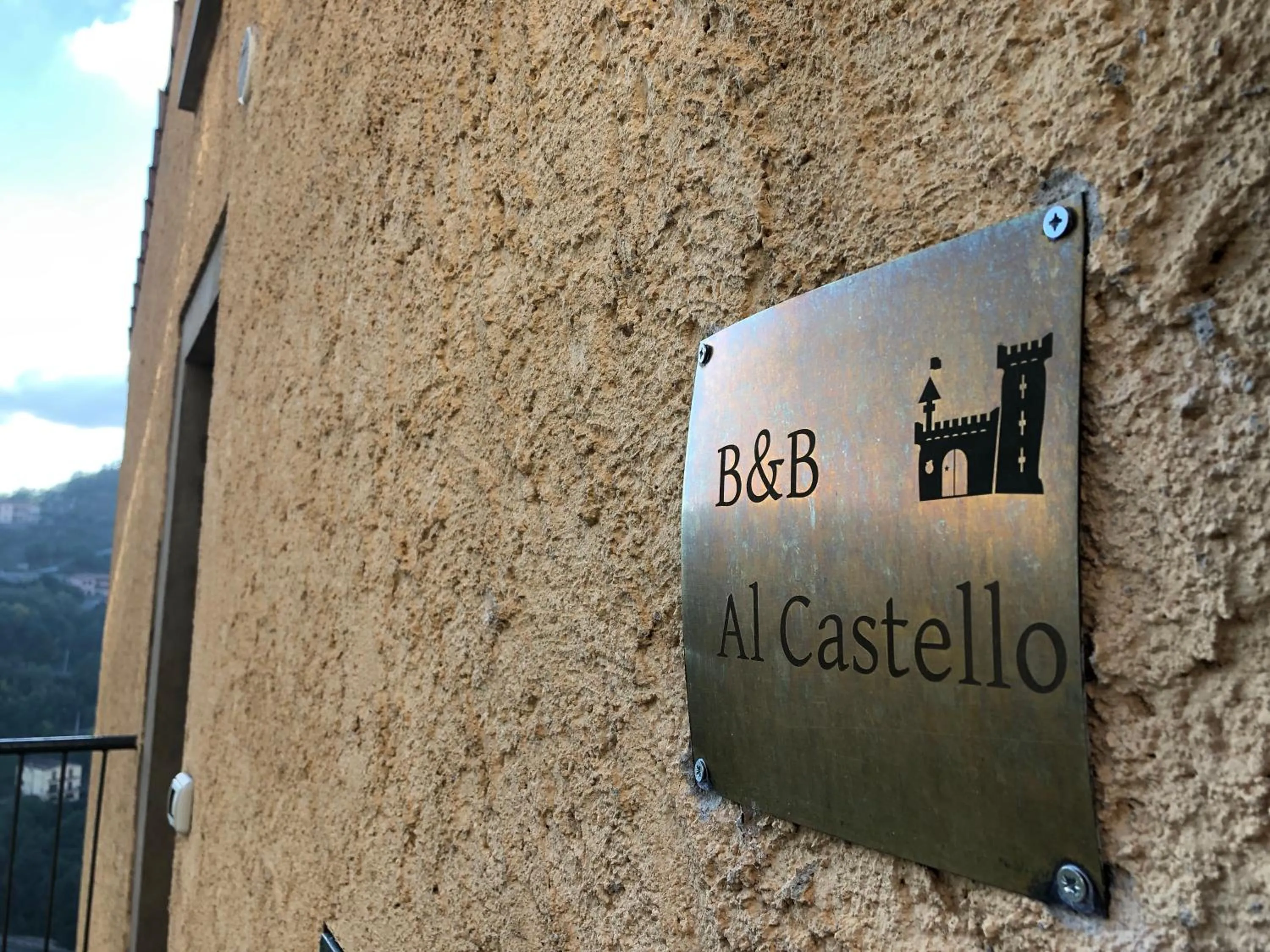 Logo/Certificate/Sign in B&B Al Castello