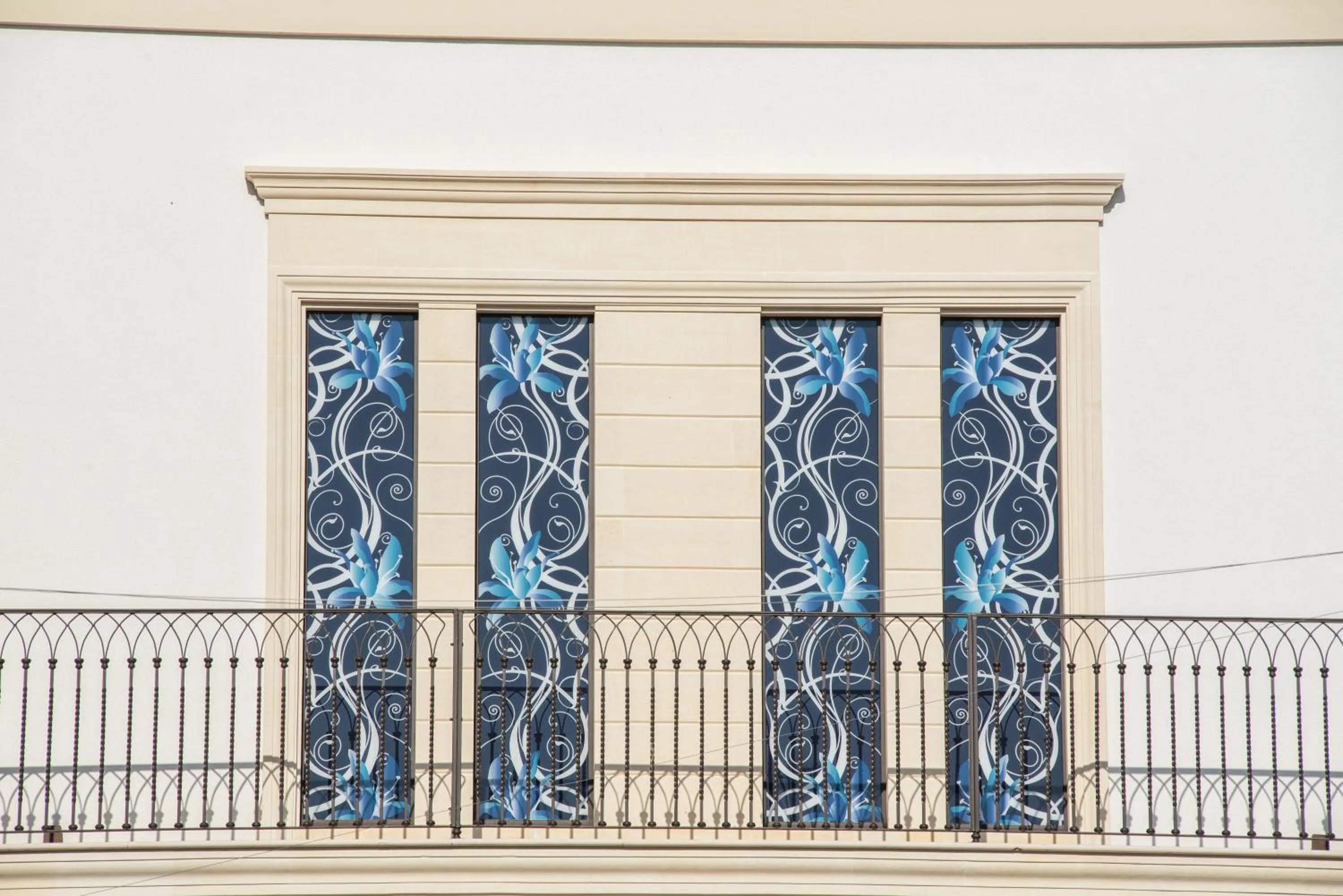 Decorative detail in Palazzo Bove