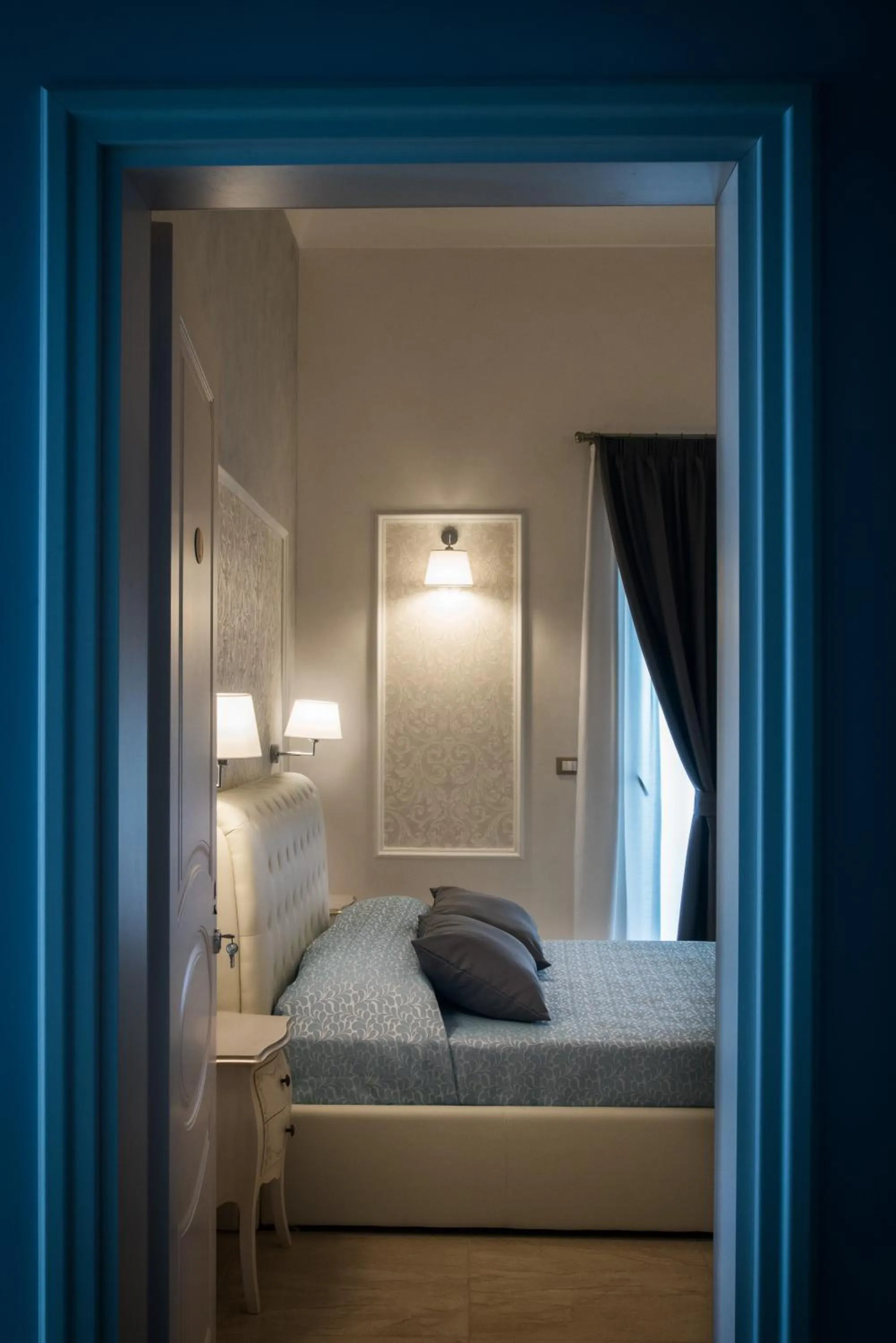 Photo of the whole room, Bed in Palazzo Bove